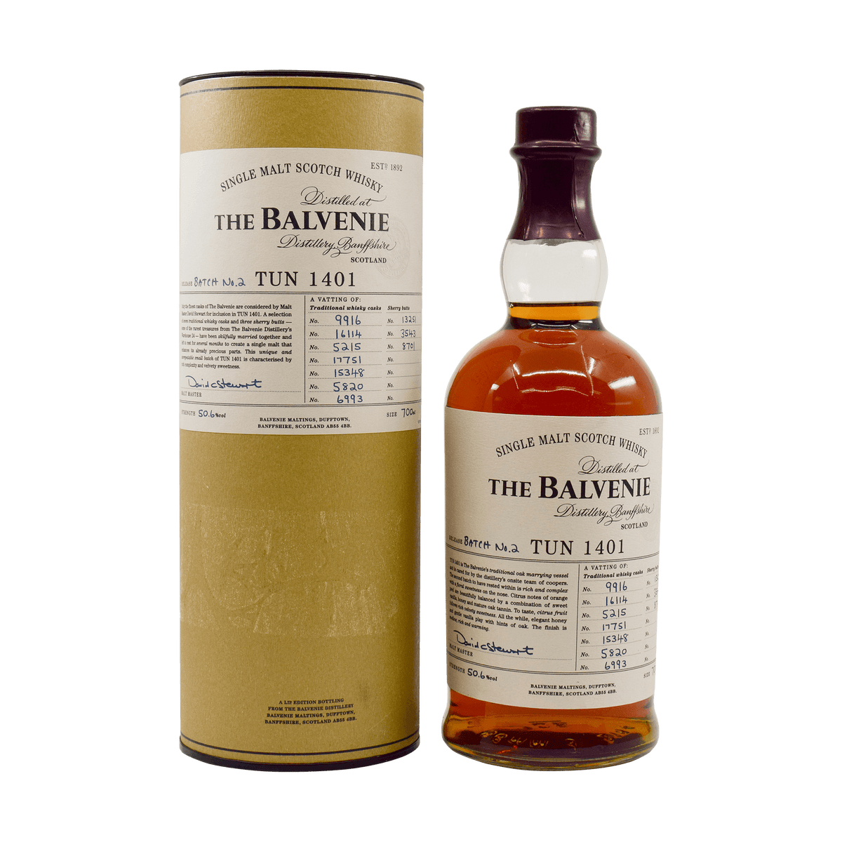 Balvenie Tun 1401 'Batch 2' 50.60% 70cl
