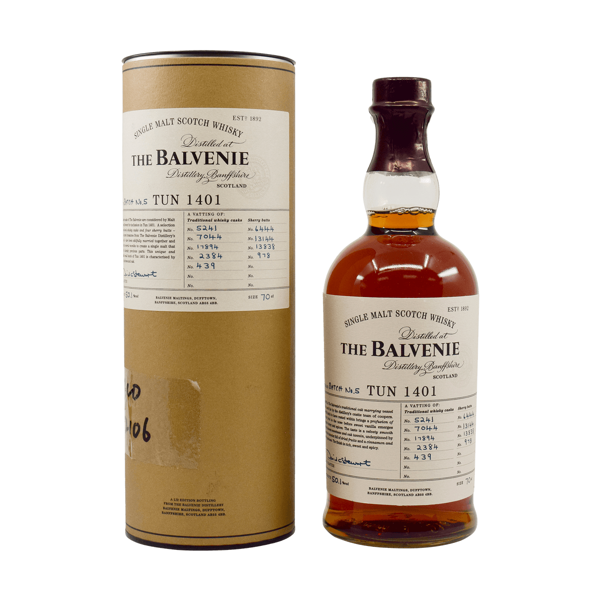 Balvenie Tun 1401 'Batch 5' 50.60% 70cl