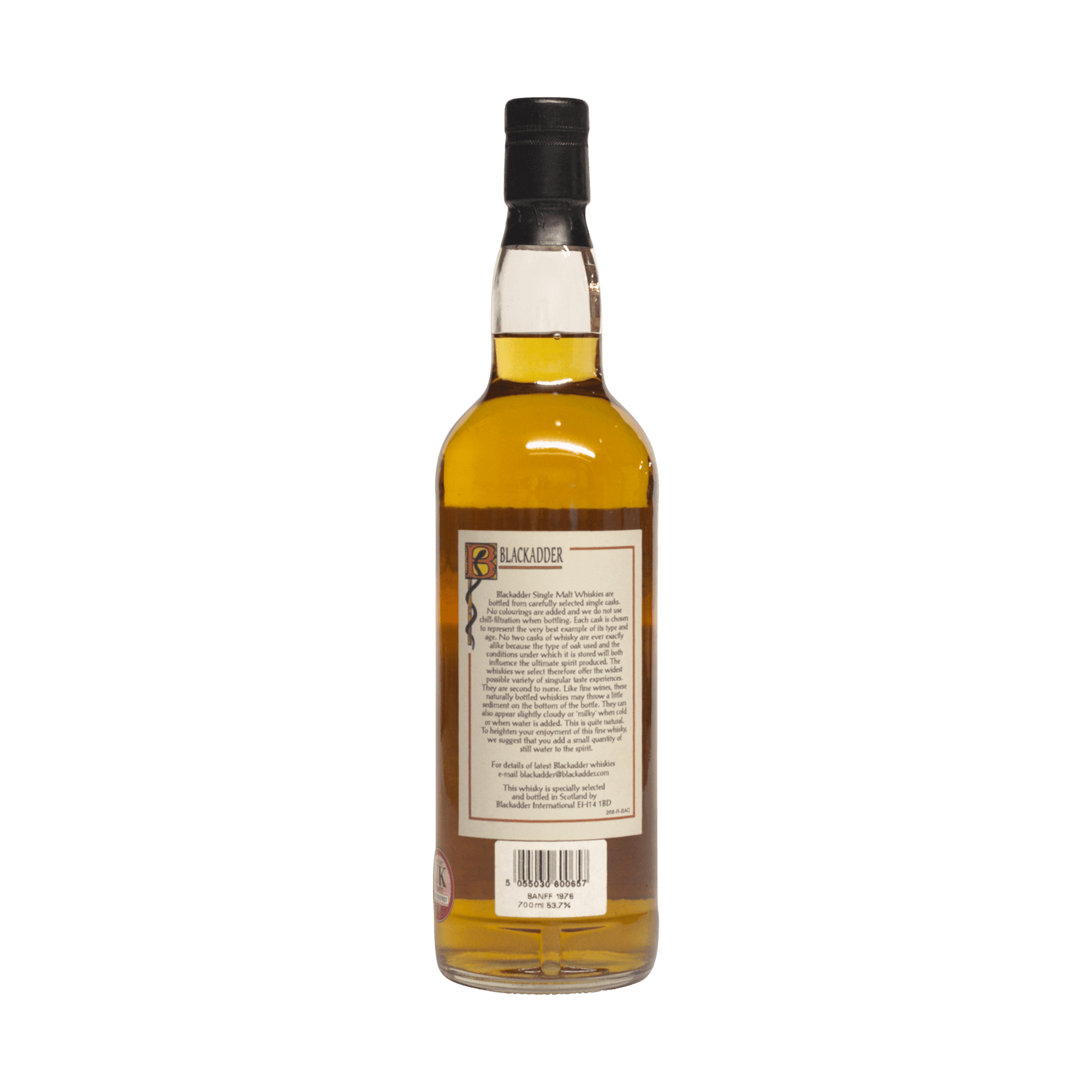 Banff 1976 24 Year Old Blackadder 53.70%