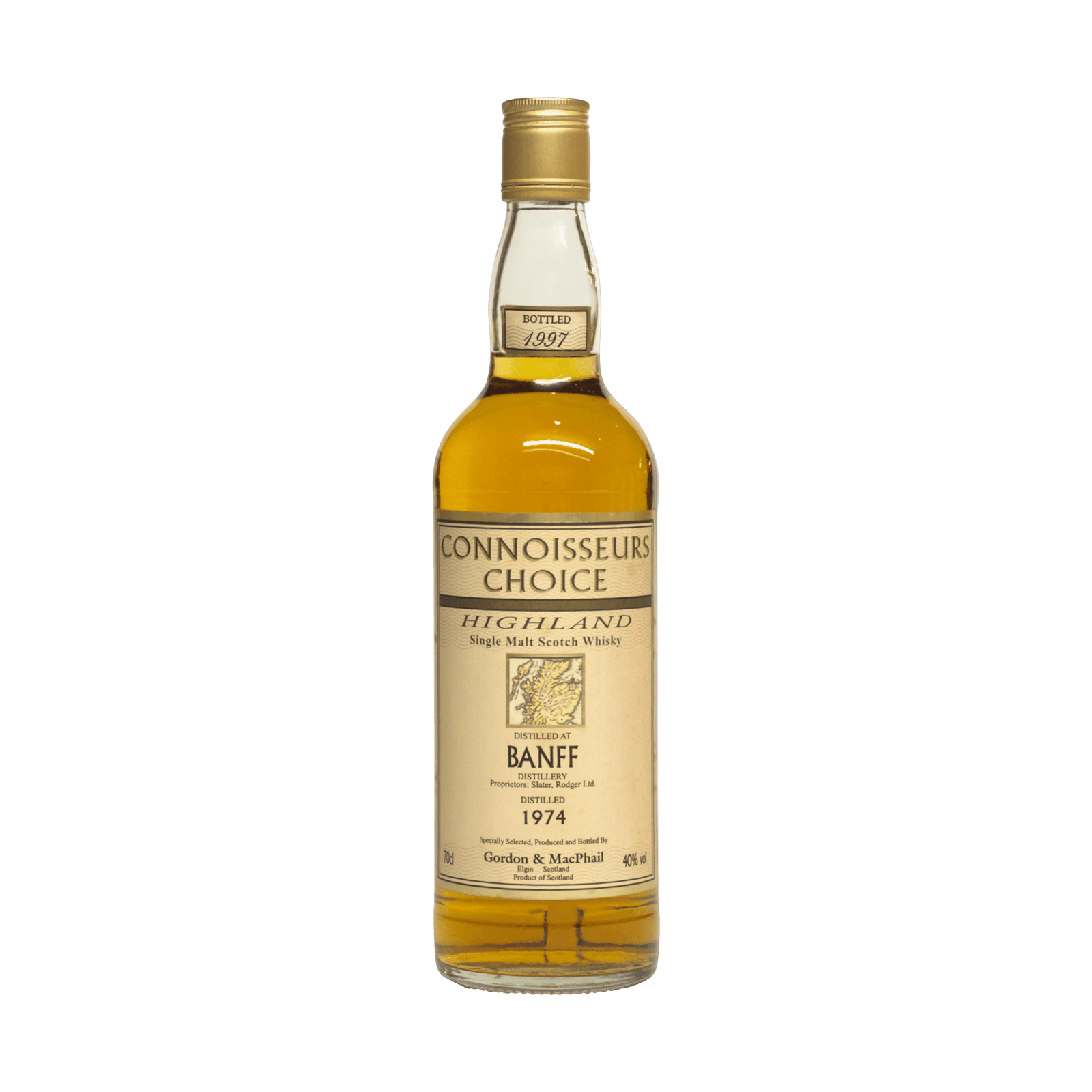 Banff 1974 23 Year Old Connoisseurs Choice Gordon & MacPhail 40.00%