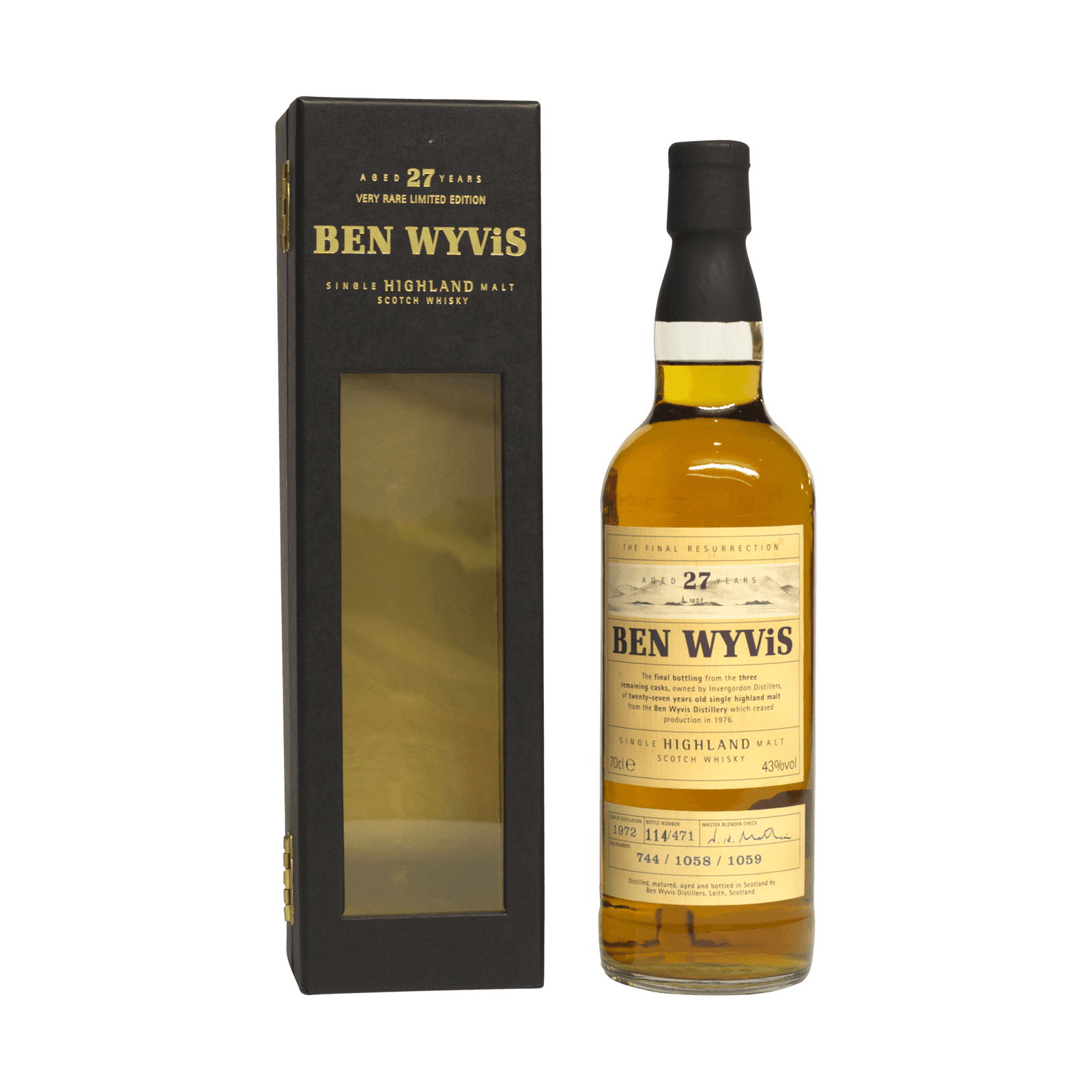 Ben Wyvis 1972 27 Year Old 'Final Resurrection' 43.00%