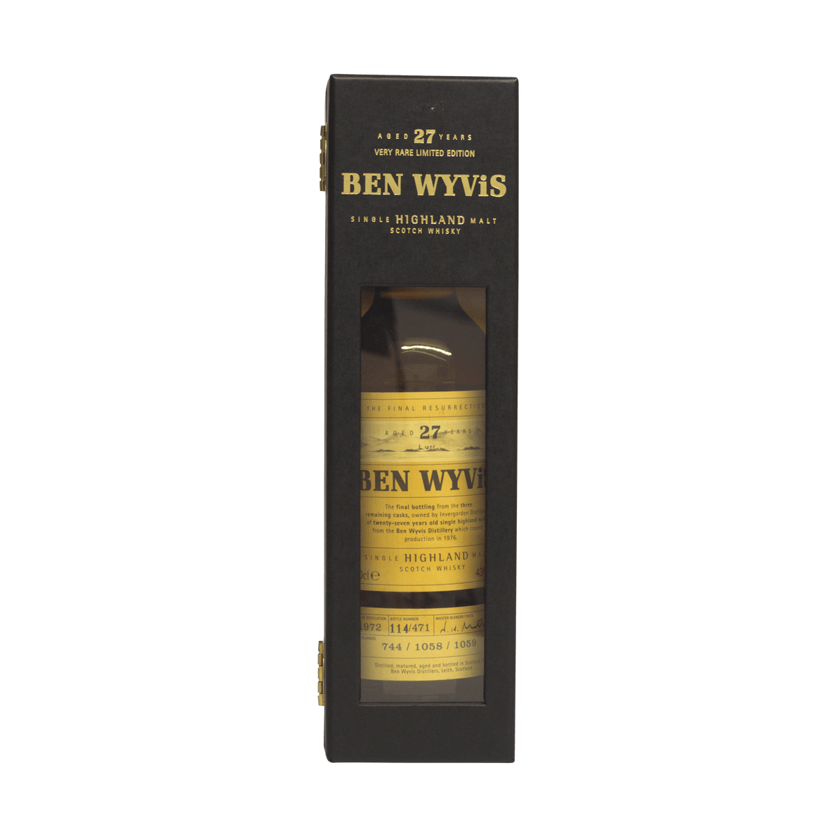Ben Wyvis 1972 27 Year Old 'Final Resurrection' 43.00%