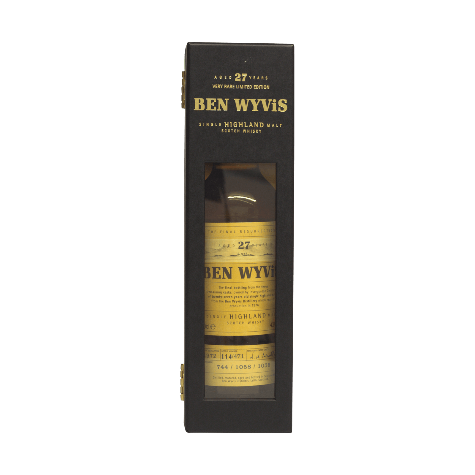 Ben Wyvis 1972 27 Year Old 'Final Resurrection' 43.00%