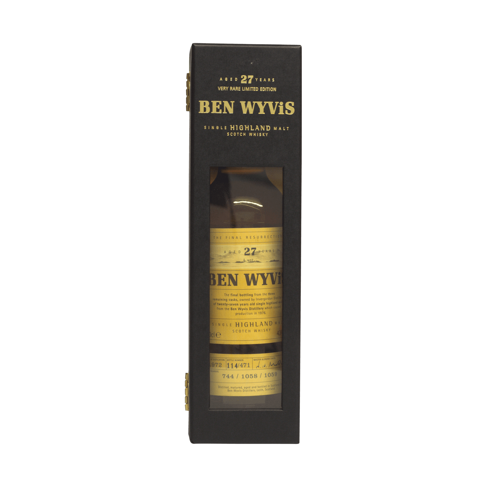 Ben Wyvis 1972 27 Year Old 'Final Resurrection' 43.00%