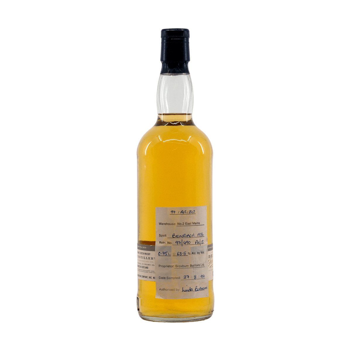 BenRiach 1986 11 Year Old Adelphi 63.50%