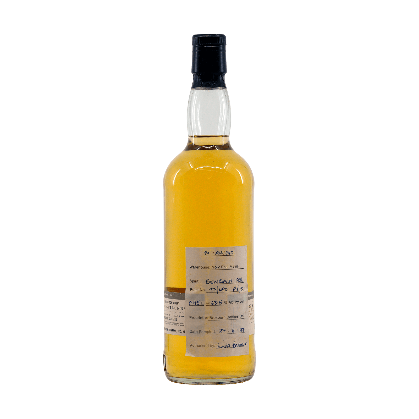 BenRiach 1986 11 Year Old Adelphi 63.50%