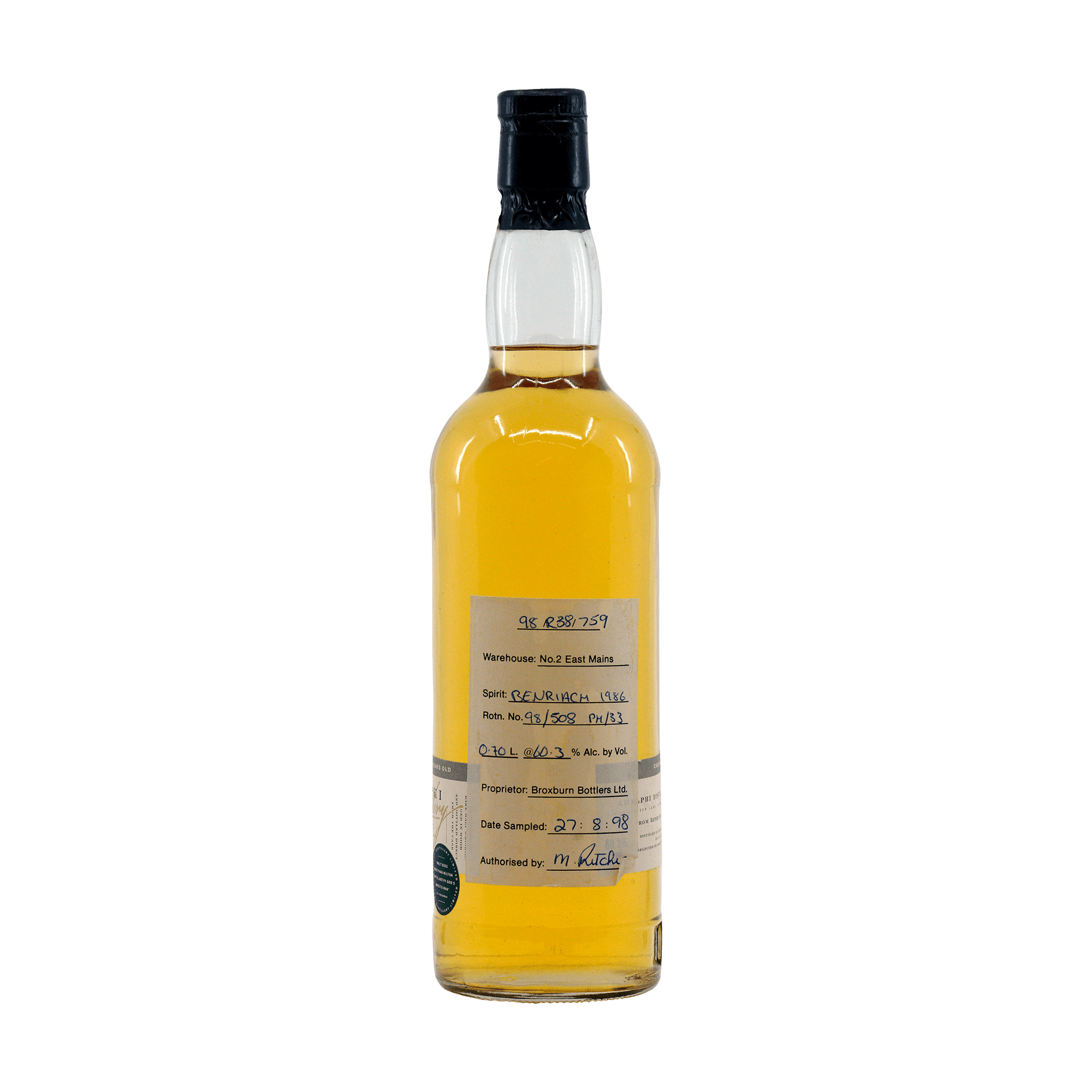 BenRiach 1986 11 Year Old Adelphi 63.50%
