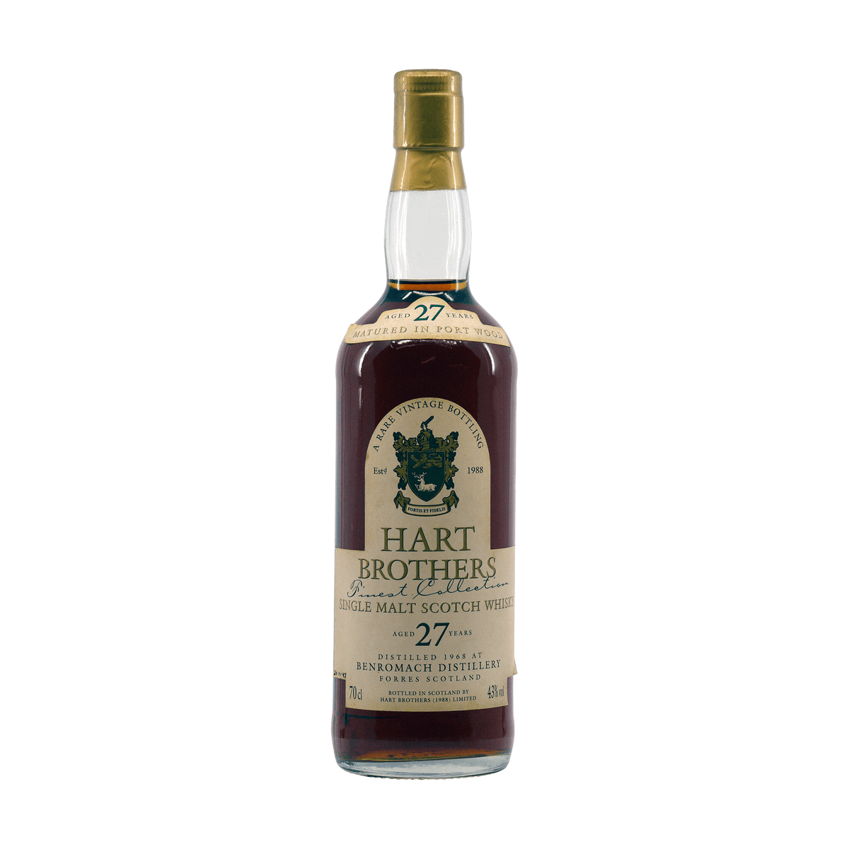 Benromach 1968 27 Year Old Hart Brothers 43.00%