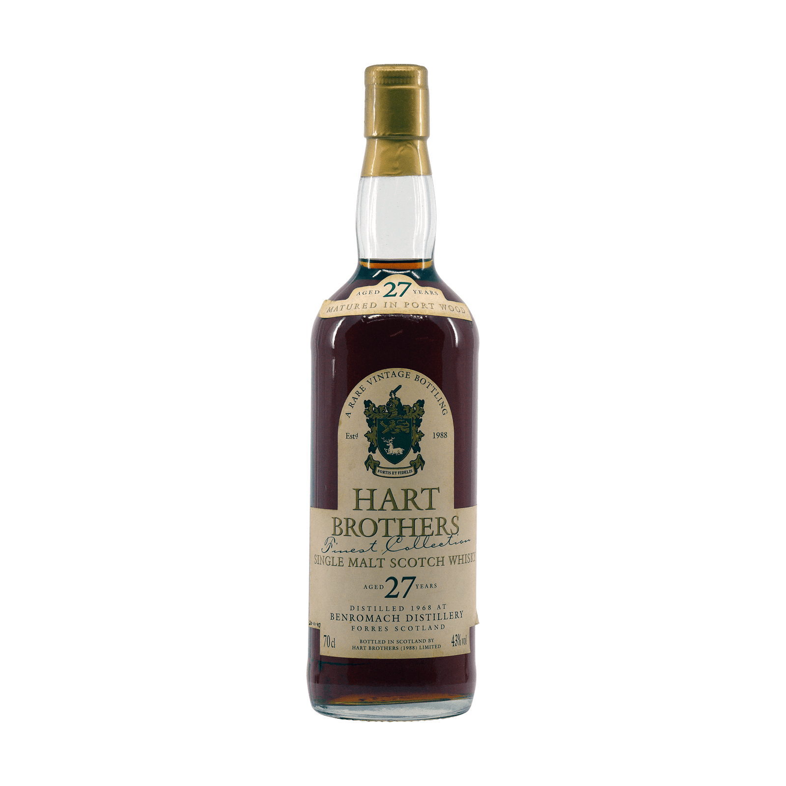 Benromach 1968 27 Year Old Hart Brothers 43.00%