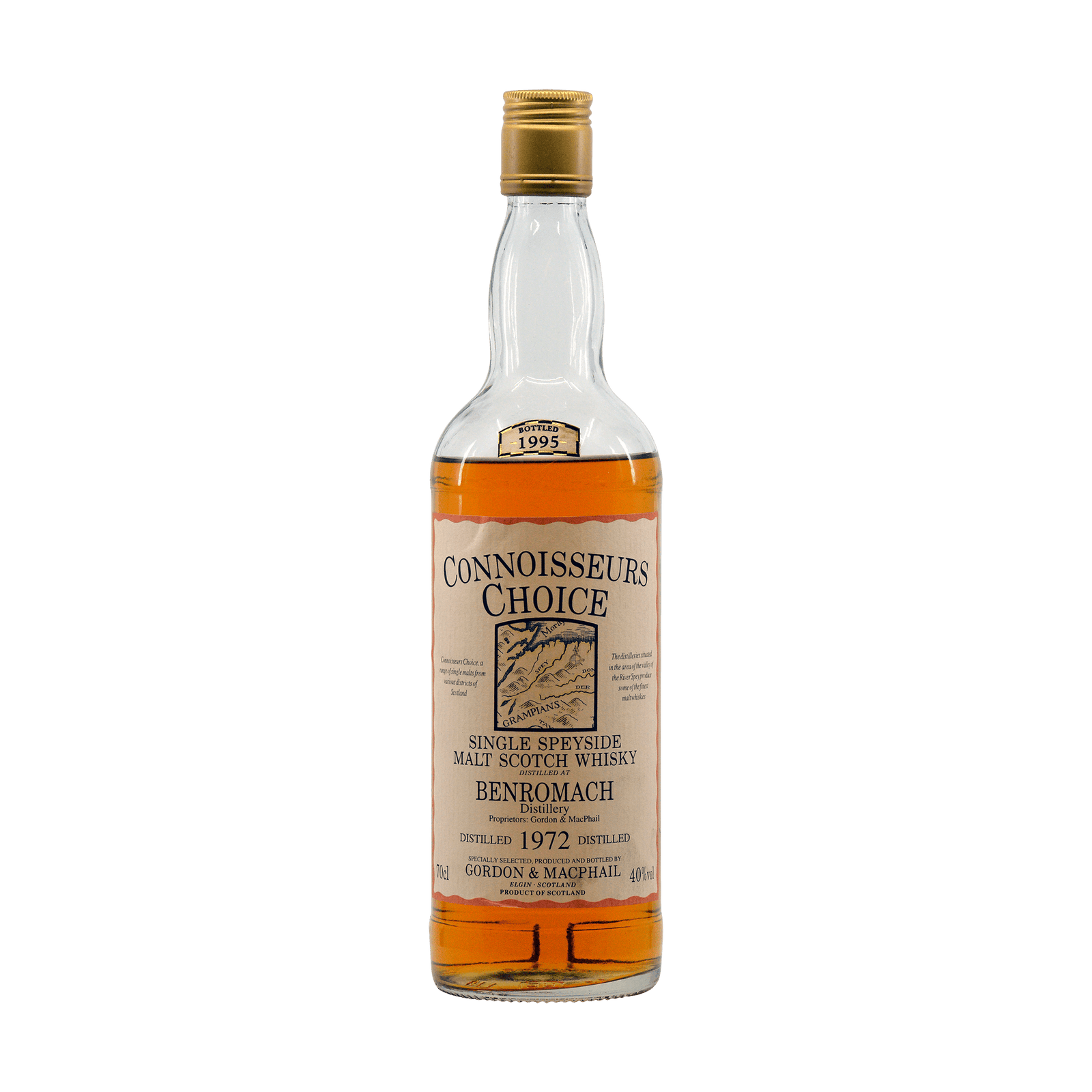 Benromach 1972  23 Year Old 'Connoisseurs Choice' Gordon & MacPhail 40.00%