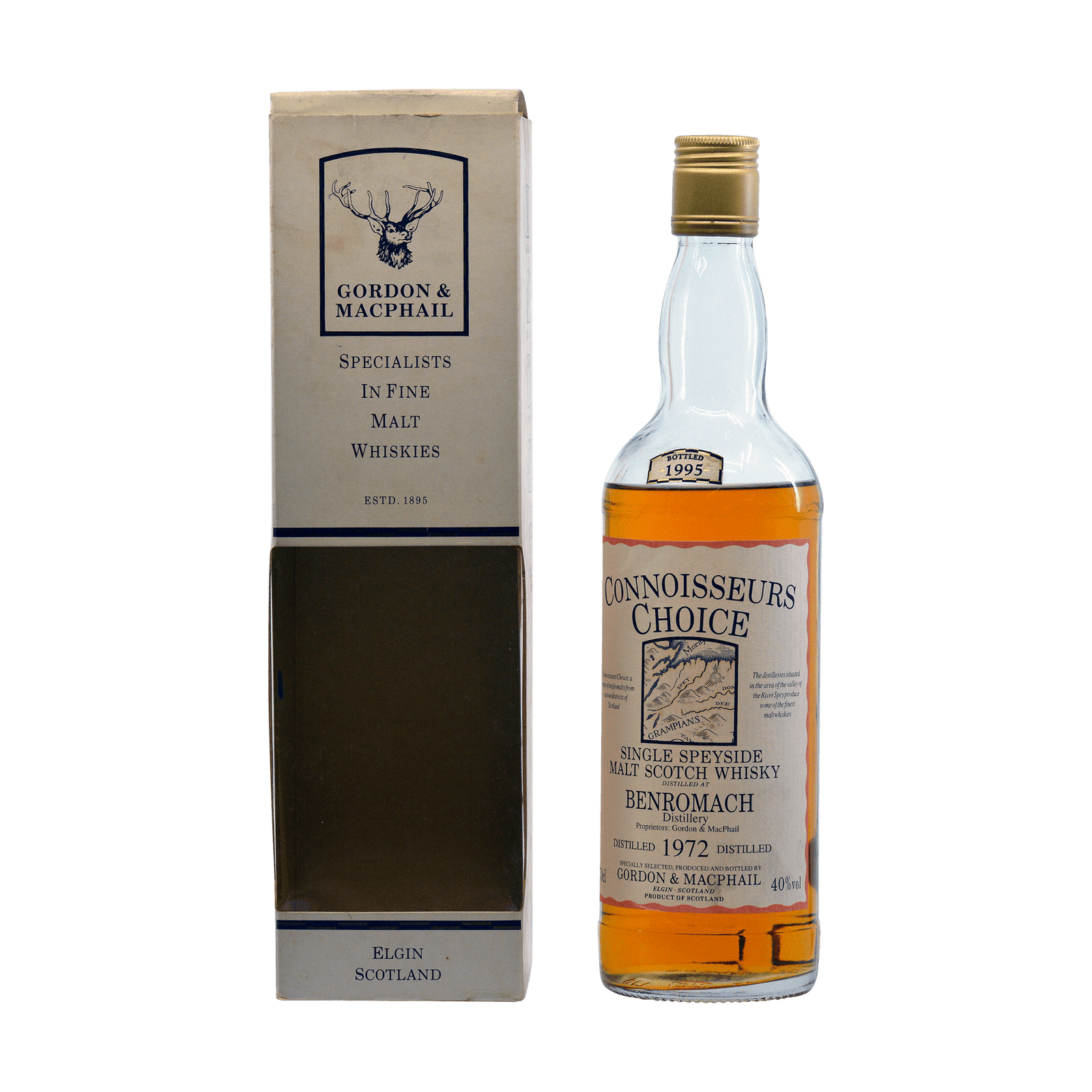 Benromach 1972  23 Year Old 'Connoisseurs Choice' Gordon & MacPhail 40.00%