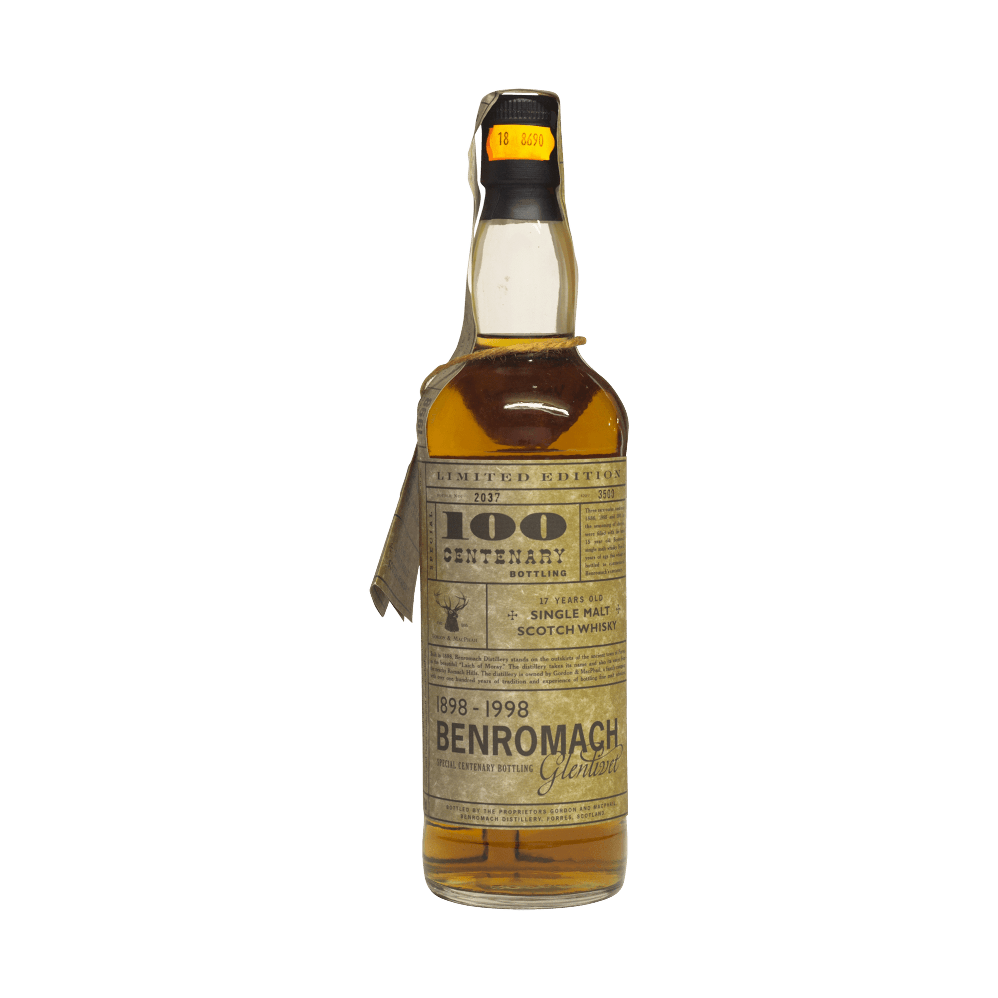 Benromach 1981 17 Year Old 'Centenary Bottling' Gordon & MacPhail 43.00%
