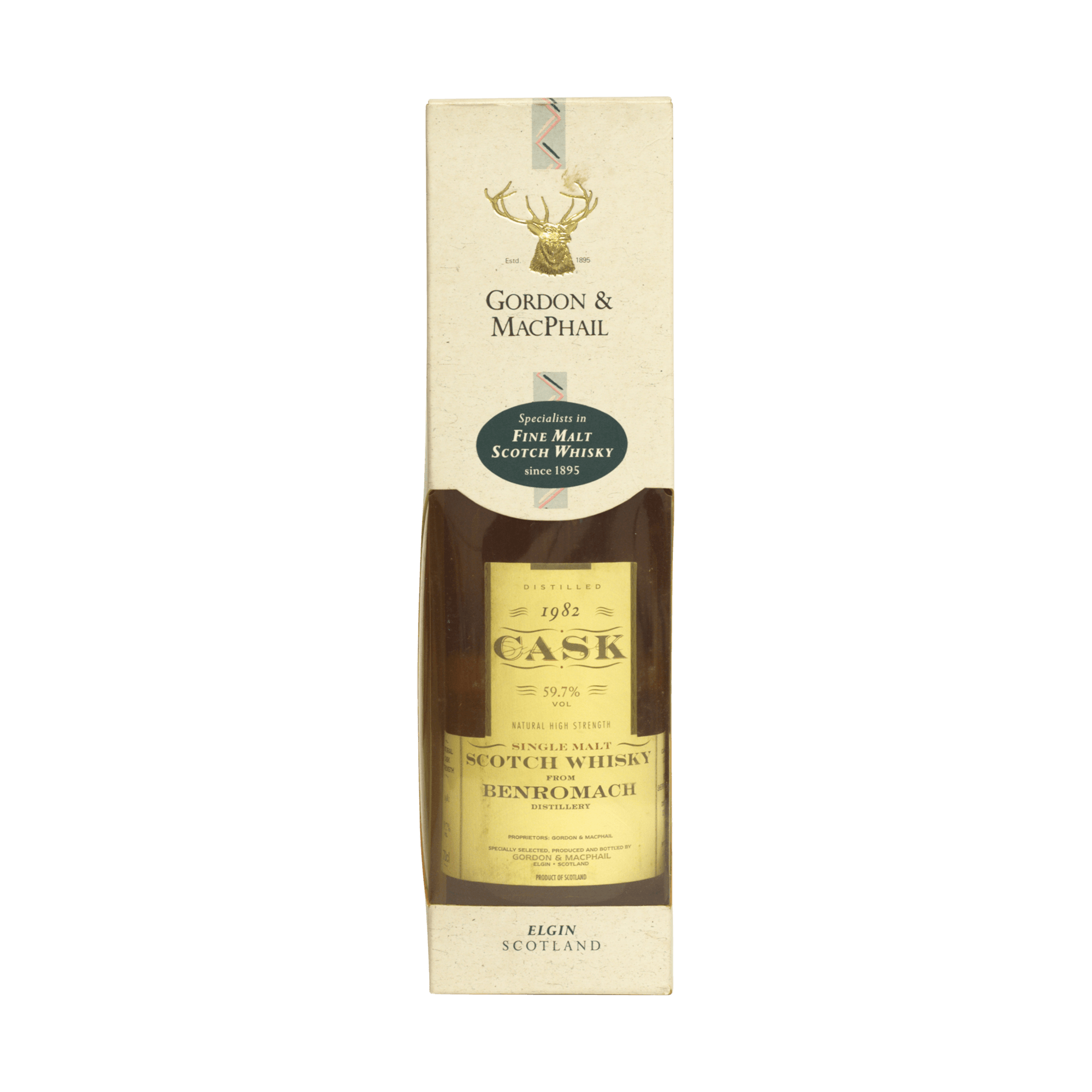 Benromach 1982 19 Year Old Gordon & MacPhail 59.70%