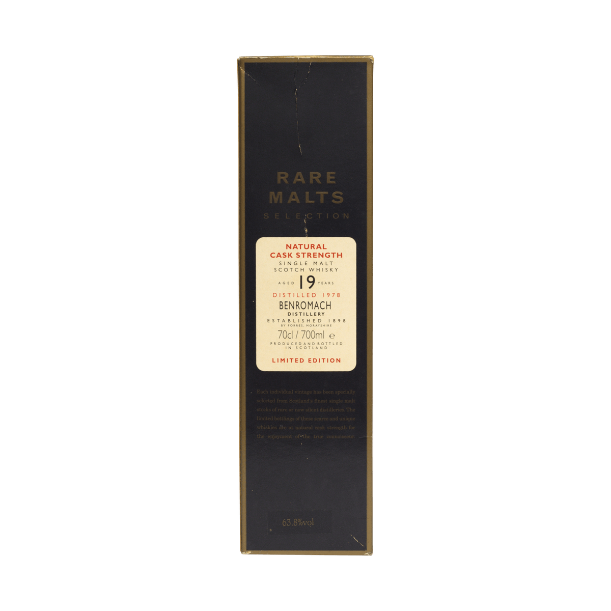 Benromach 1978 20 Year Old Rare Malts Selection 63.80%