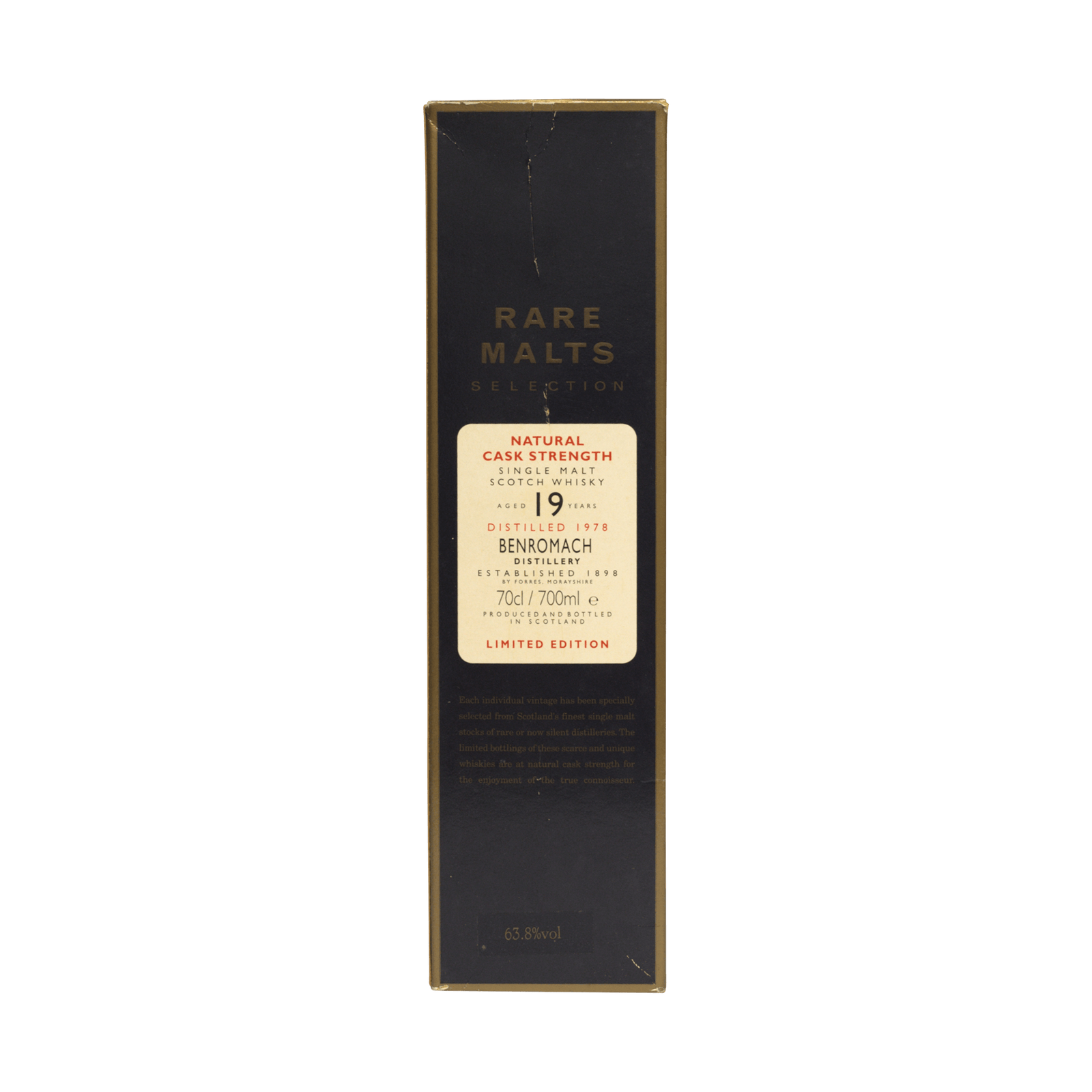 Benromach 1978 20 Year Old Rare Malts Selection 63.80%