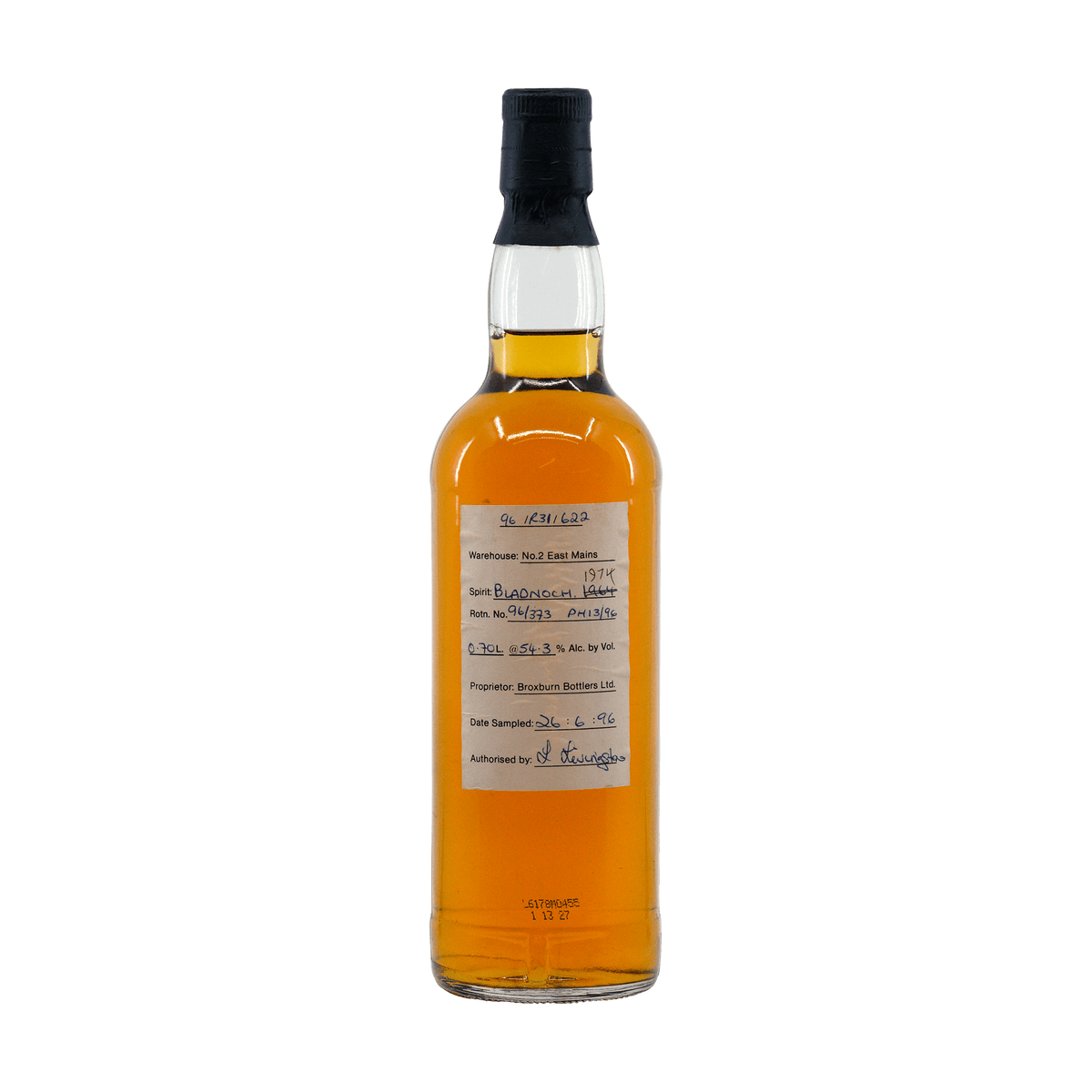 Bladnoch 1974 22 Year Old Adelphi 54.30%