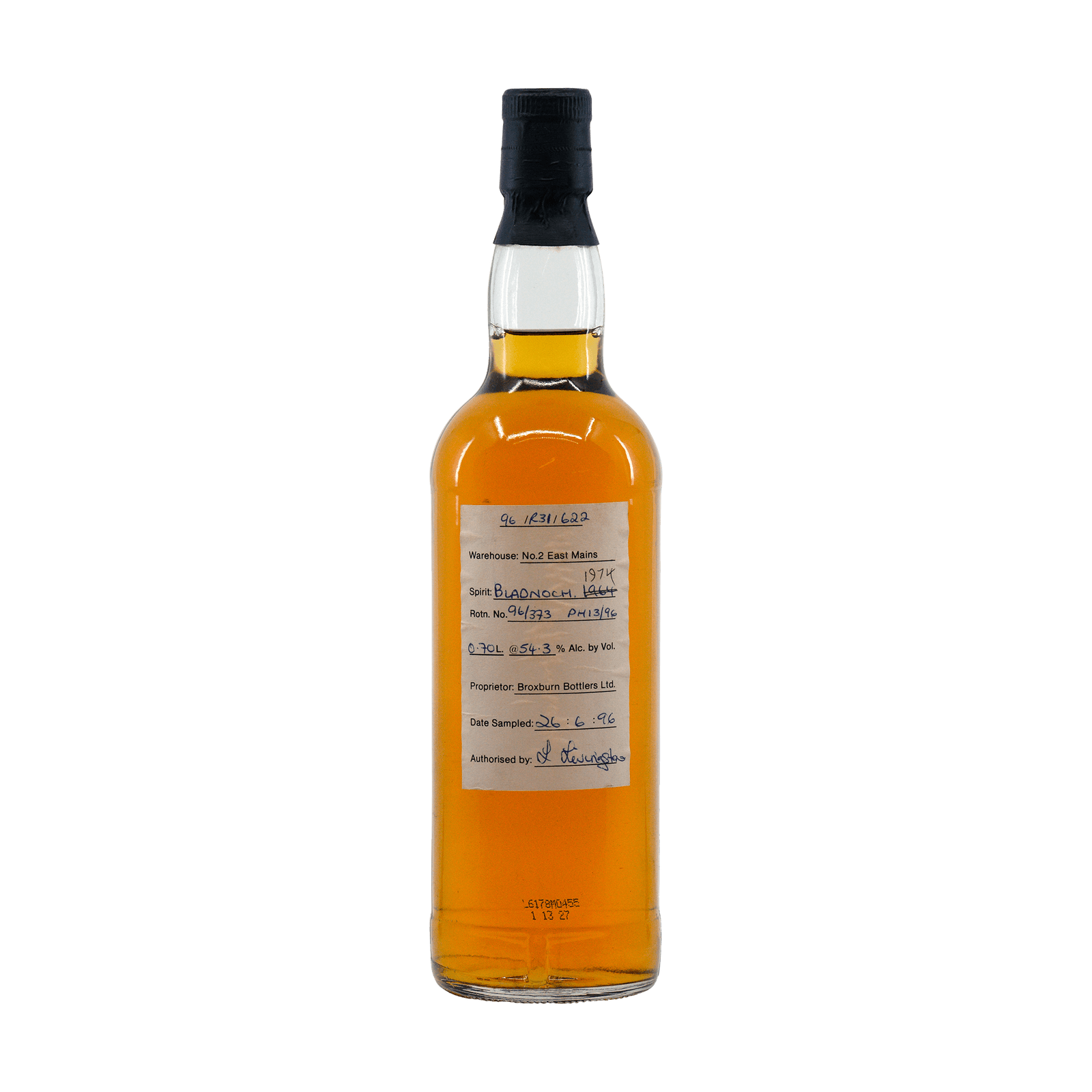 Bladnoch 1974 22 Year Old Adelphi 54.30%