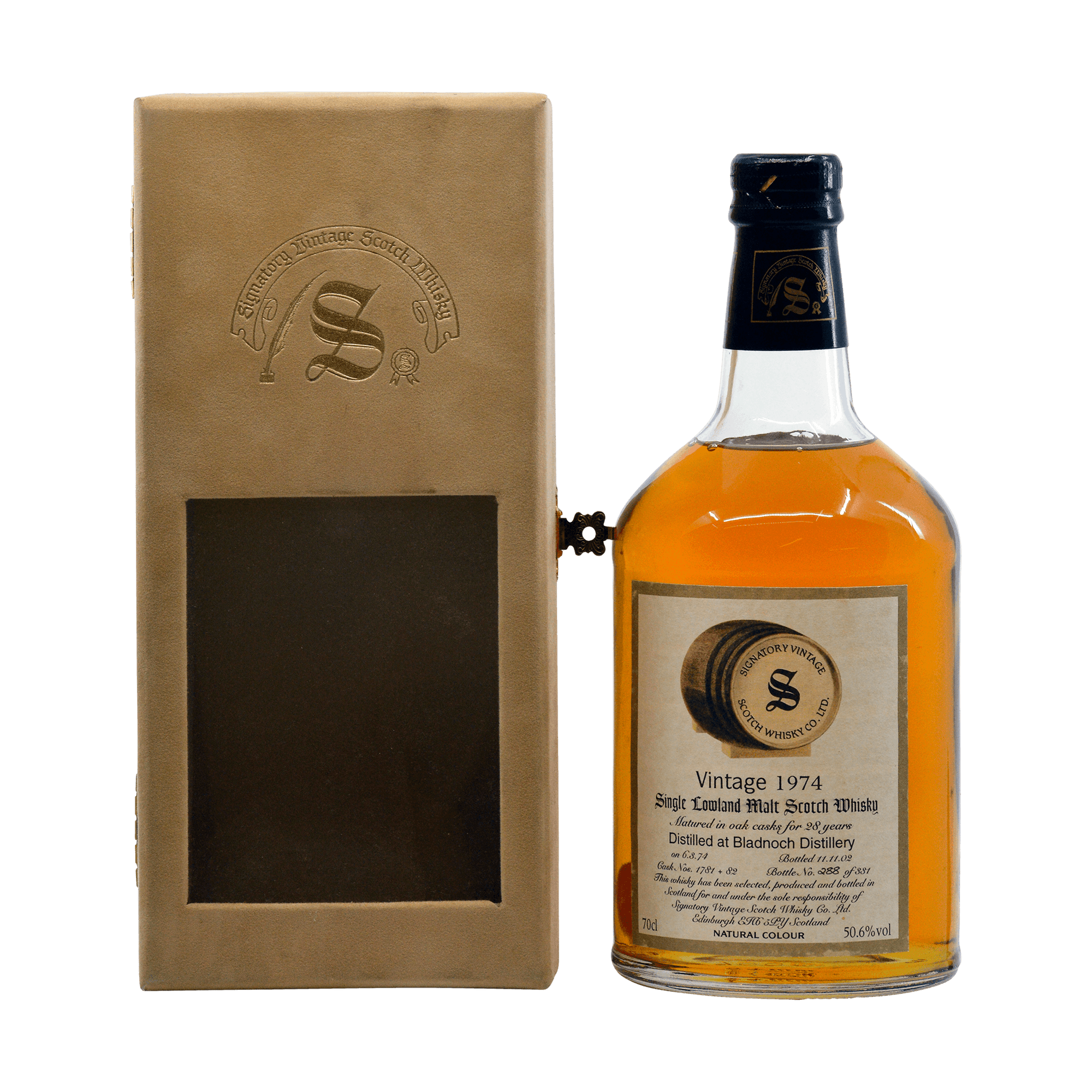 Bladnoch 1974 28 Year Old Signatory Vintage SW 50.60%