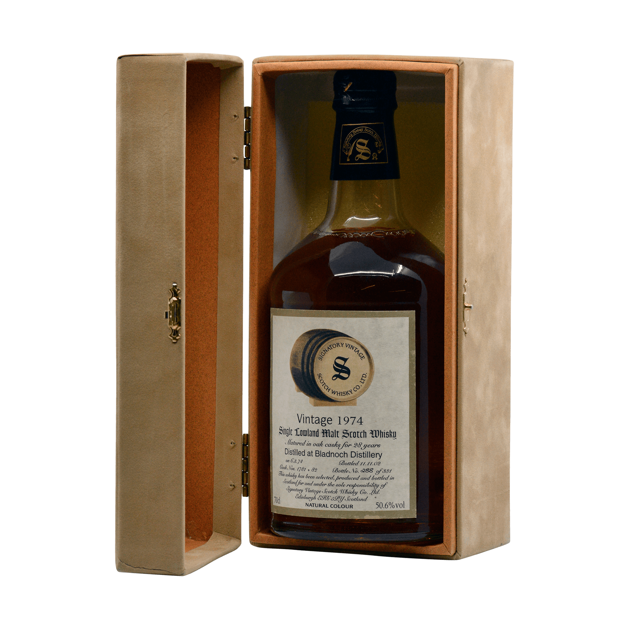 Bladnoch 1974 28 Year Old Signatory Vintage SW 50.60%