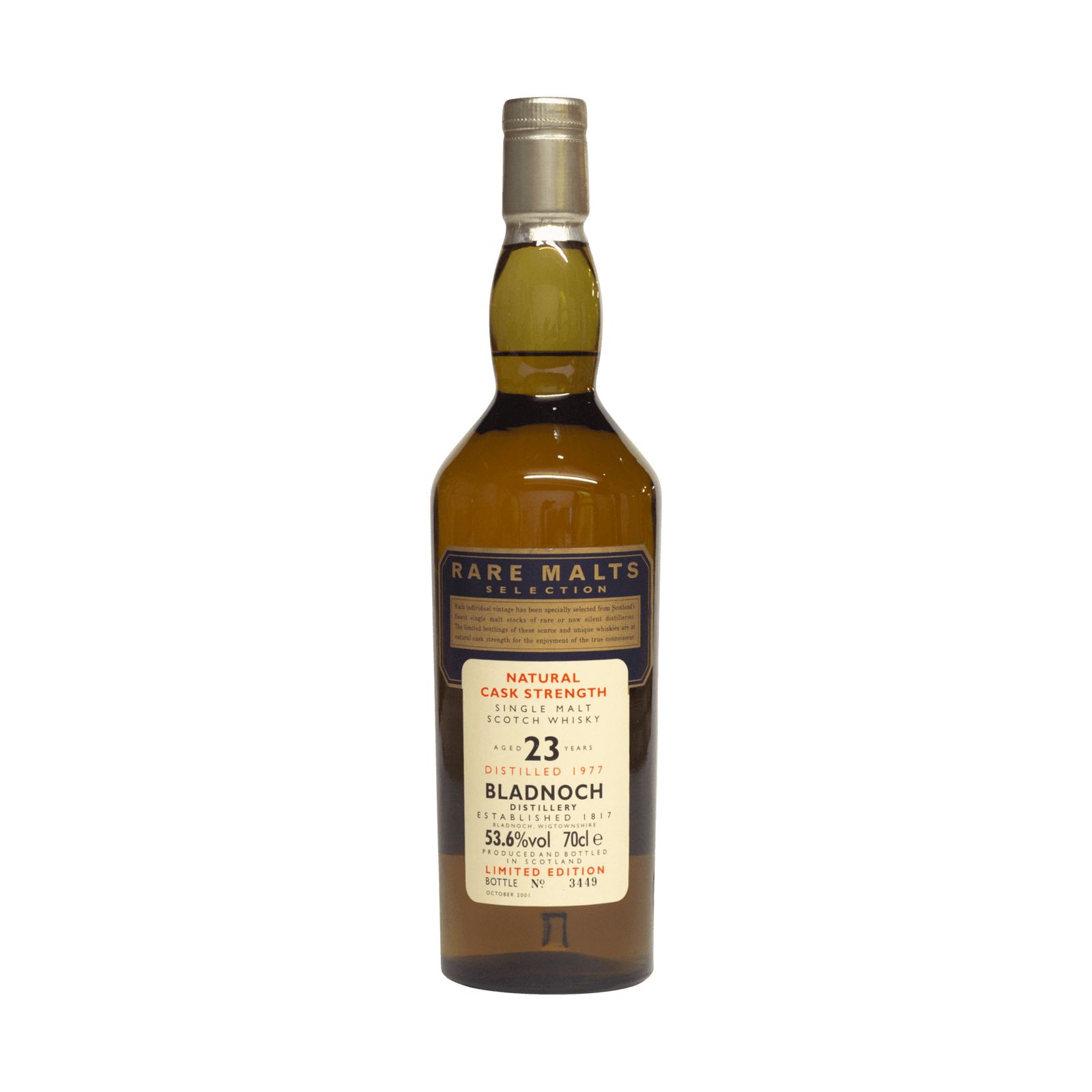 Bladnoch 1977 23 Year Old Rare Malts Selection 53.60%