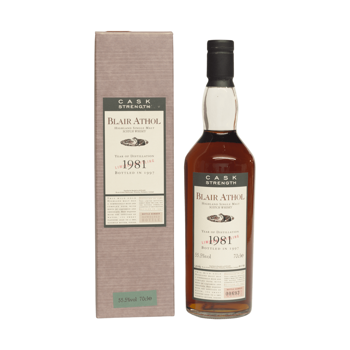 Blair Athol 1981 27 Year Old 55.50%