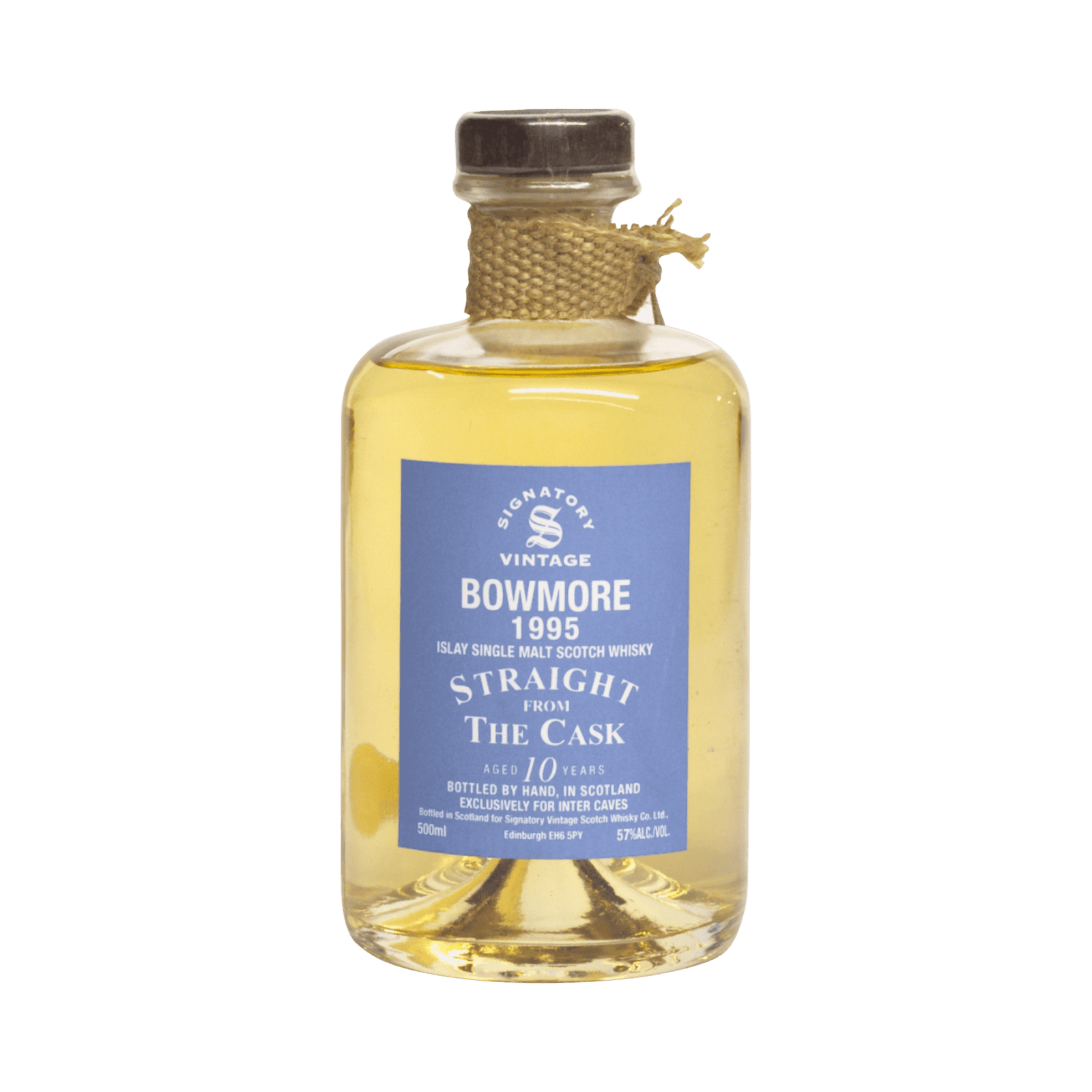 Bowmore 1995 10 Year Old Signatory Vintage SW 57.00%