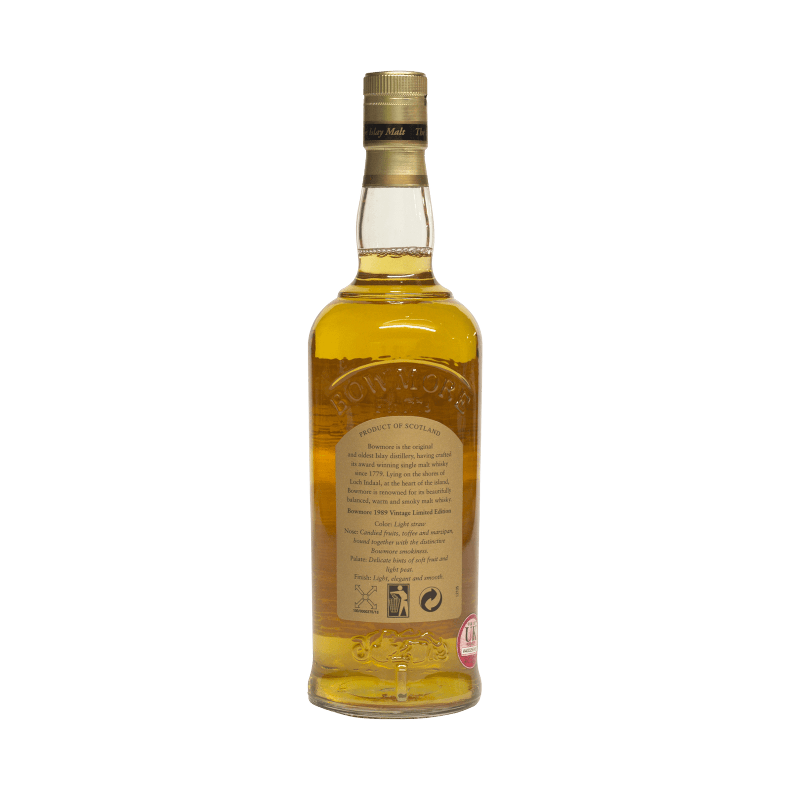 Bowmore 1989 16 Year Old Limited Edition 51.80%