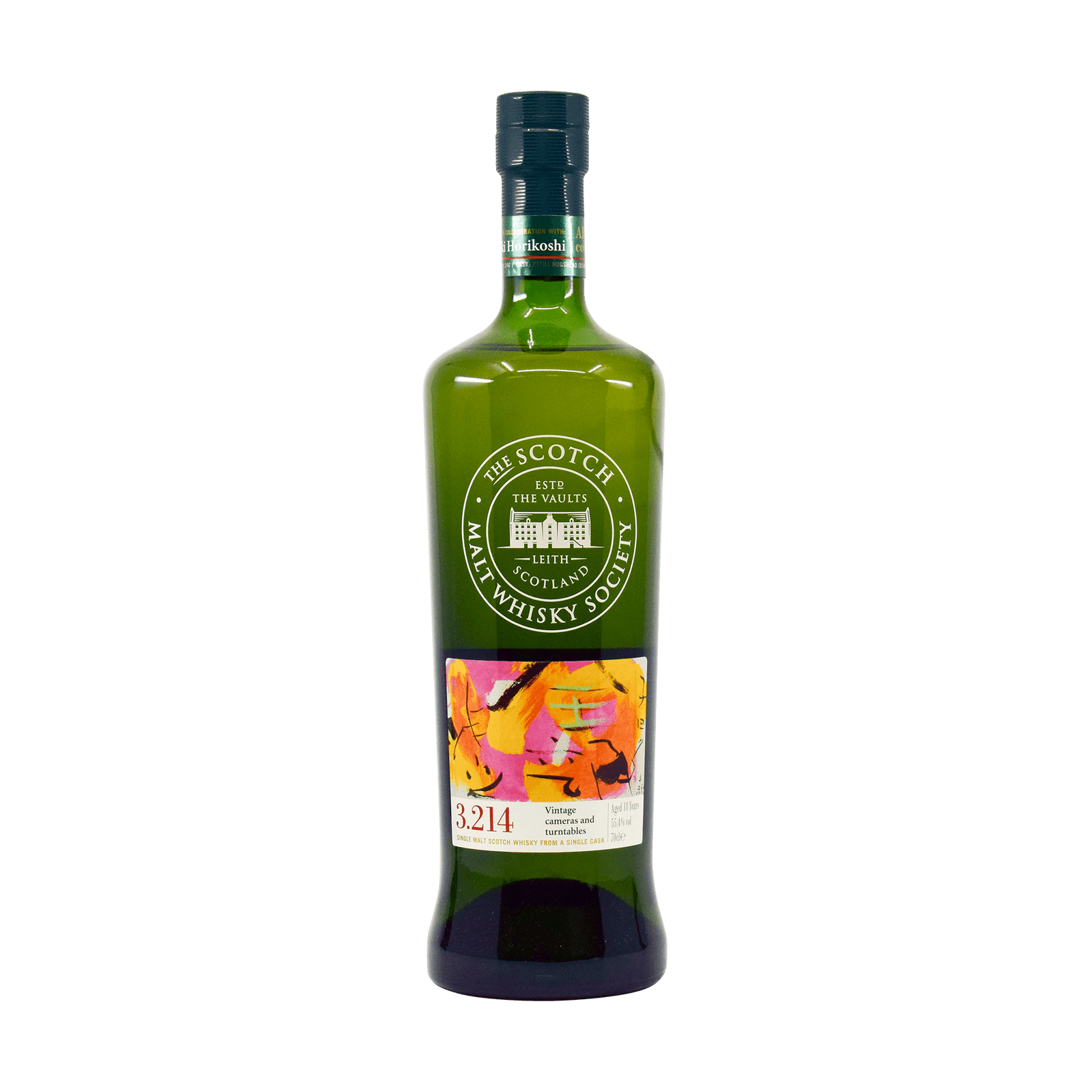 Bowmore 1995 18 Year Old 'Vintage cameras and turntables' SMWS 55.40% 70cl