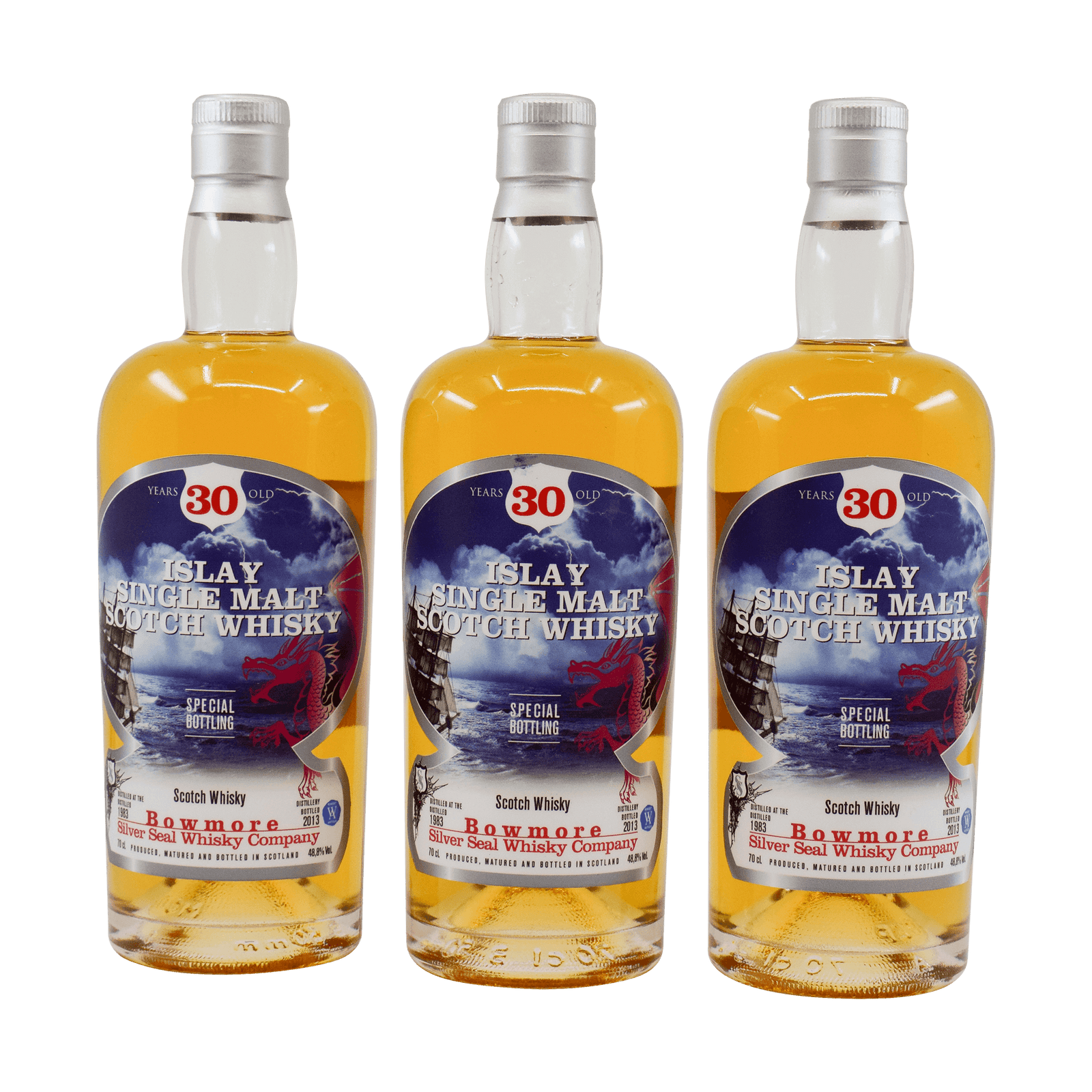 Bowmore 30 Year Old 'Silver Seal' 48.80% 70cl