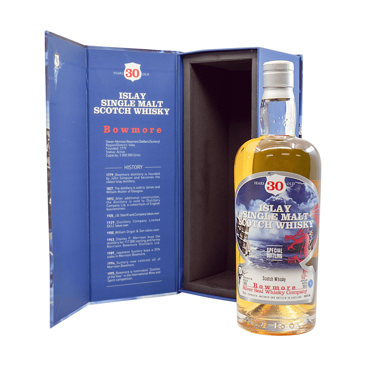 Bowmore 30 Year Old 'Silver Seal' 48.80% 70cl