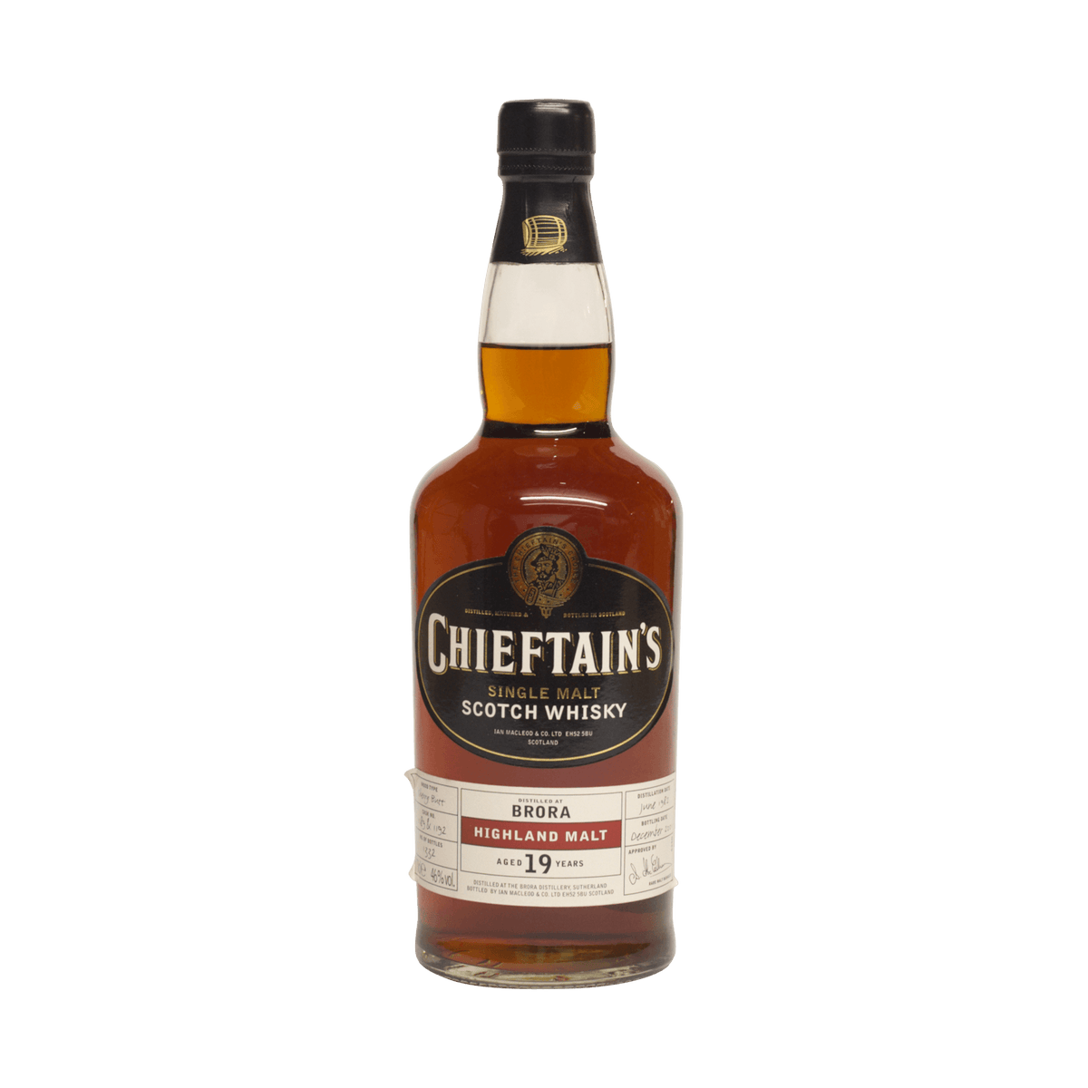 Brora 1982 19 Year Old Chieftan&#39;s 46.00%