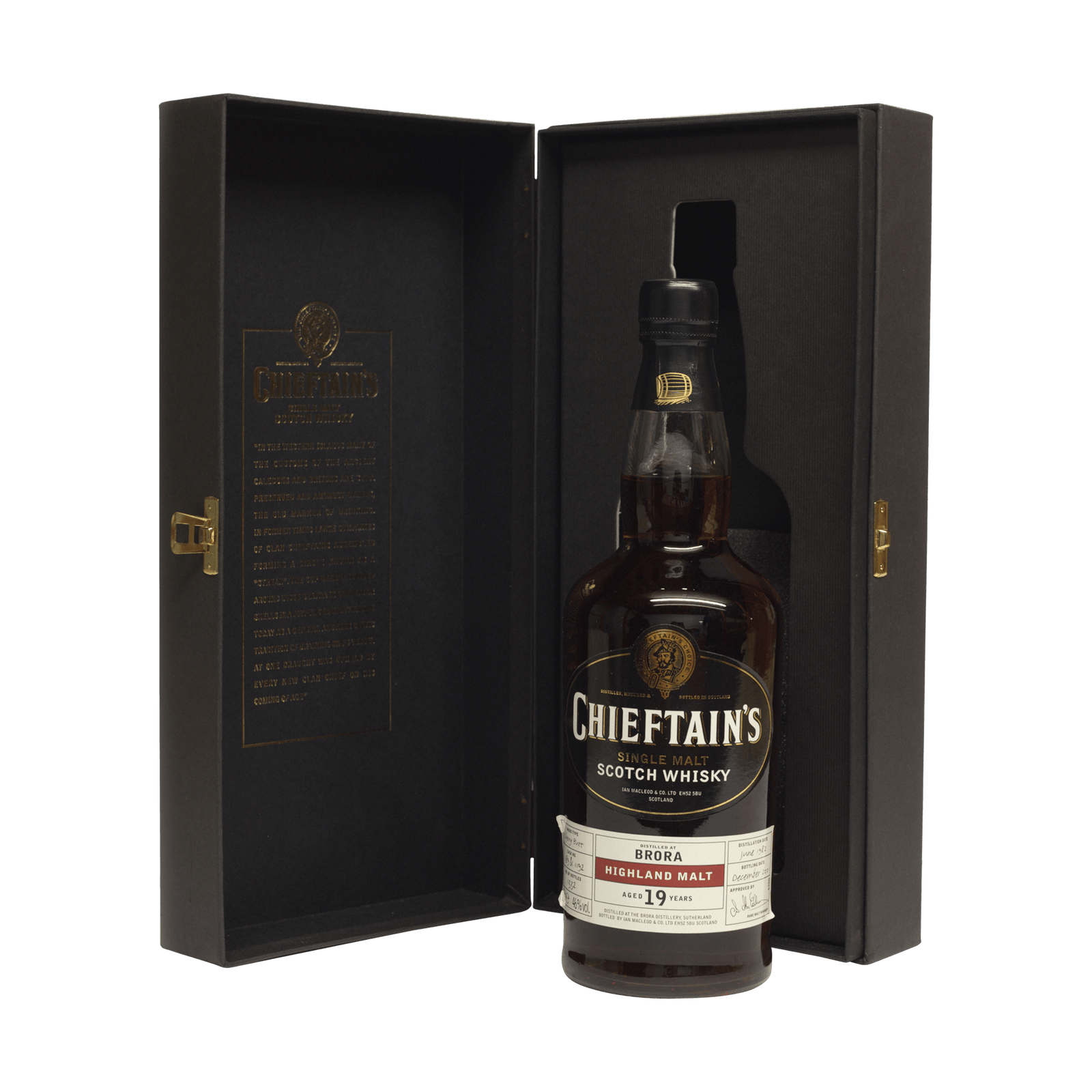 Brora 1982 19 Year Old Chieftan's 46.00%