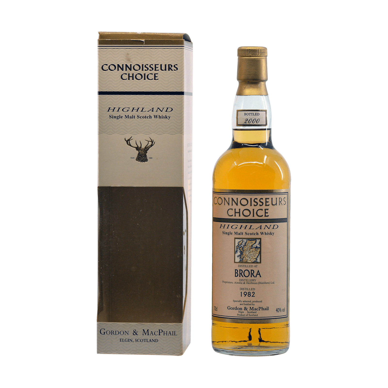 Brora 1982 18 Year Old 'Connoisseurs Choice' Gordon & MacPhail 40.00%