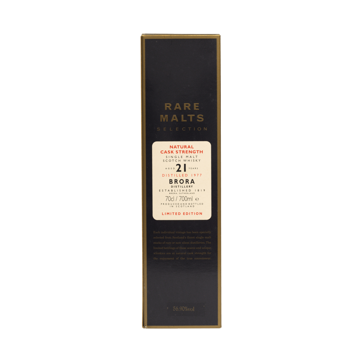 Brora 1977 21 Year Old Rare Malts Selection 56.90%