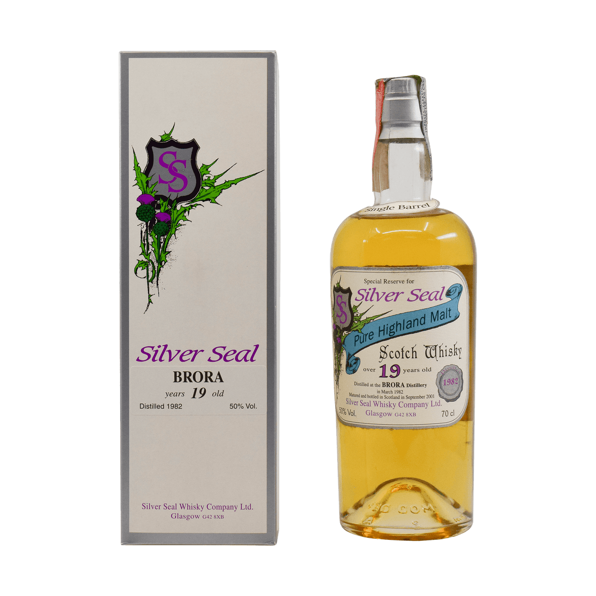 Brora 1982 19 Year Old Silver Seal 50.00% 70cl