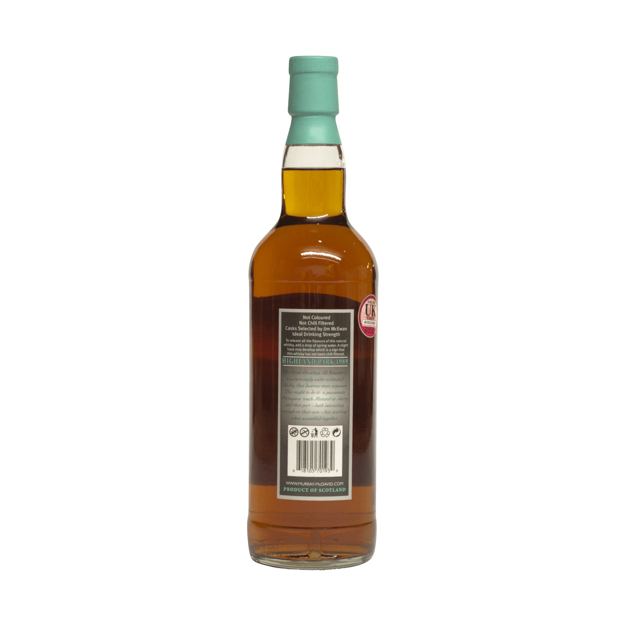 Highland Park 1989 16 Year Old Murray McDavid 46.00%