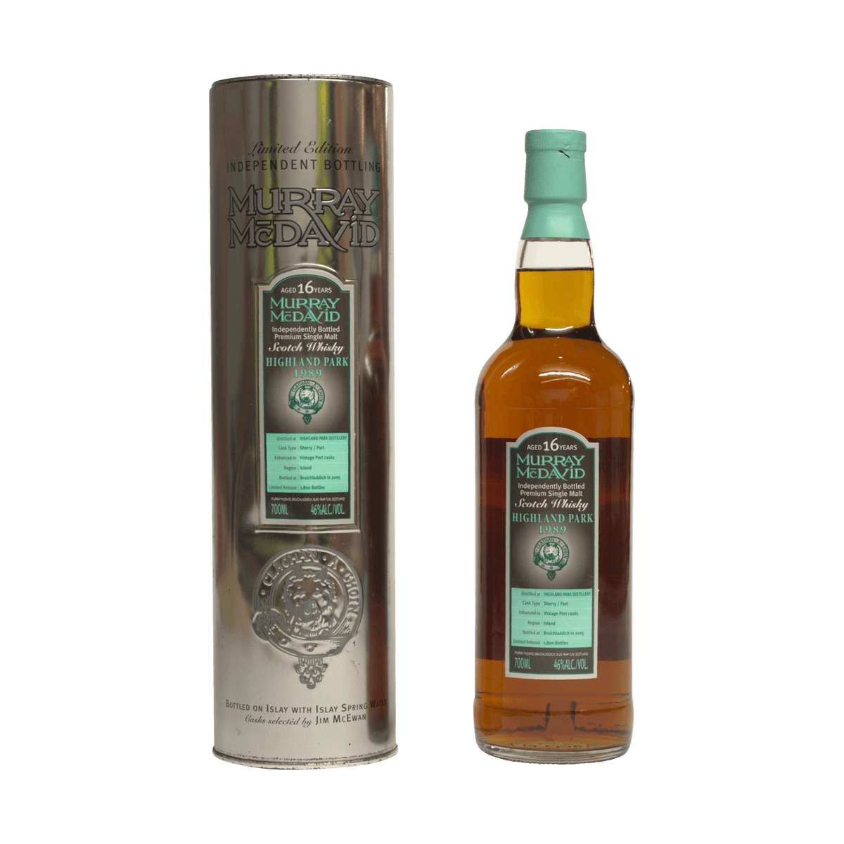 Highland Park 1989 16 Year Old Murray McDavid 46.00%