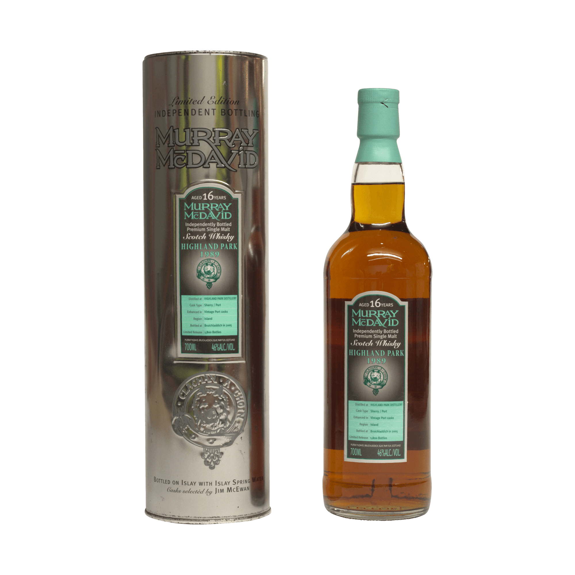 Highland Park 1989 16 Year Old Murray McDavid 46.00%