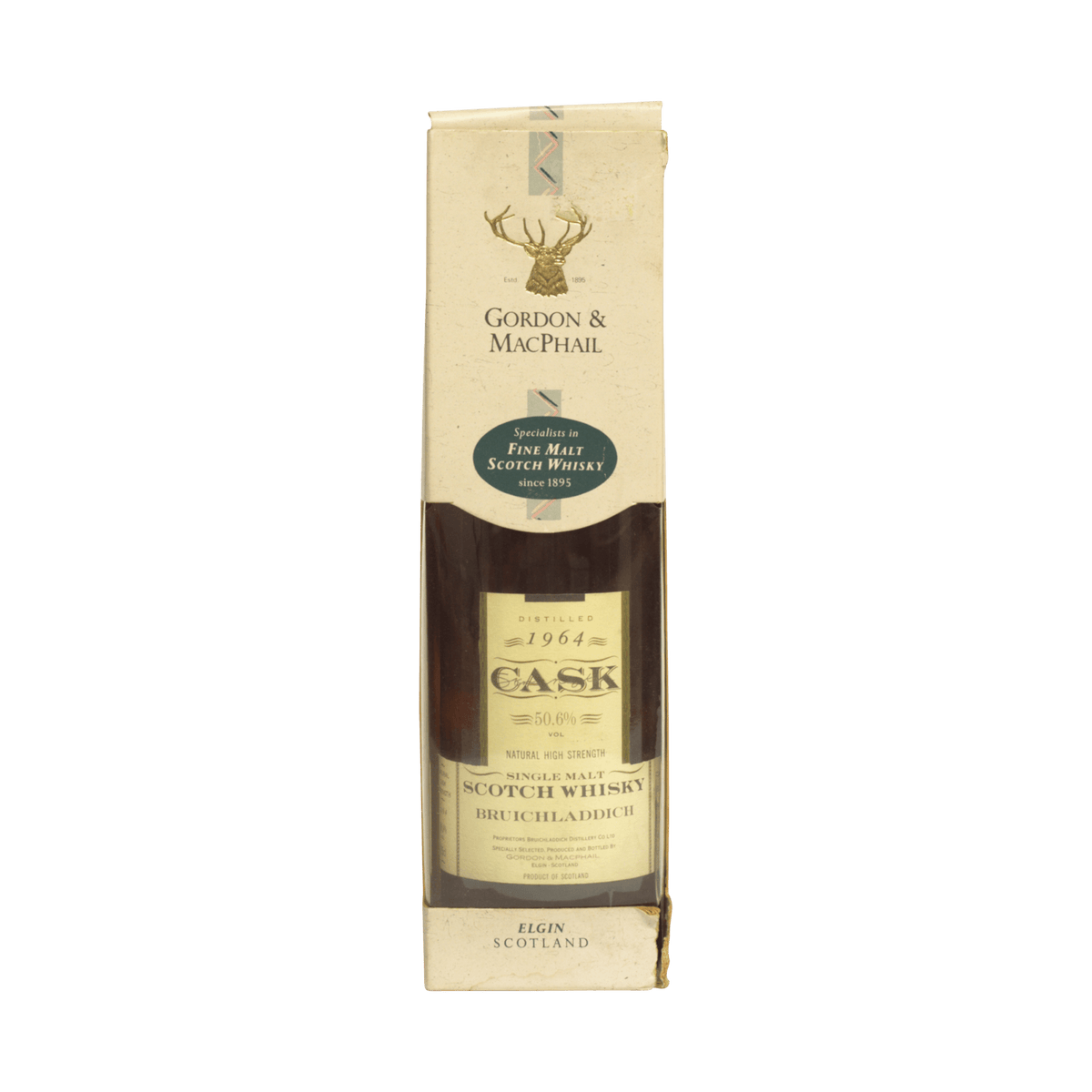 Bruichladdich 1964 29 Year Old Gordon & MacPhail 50.60%