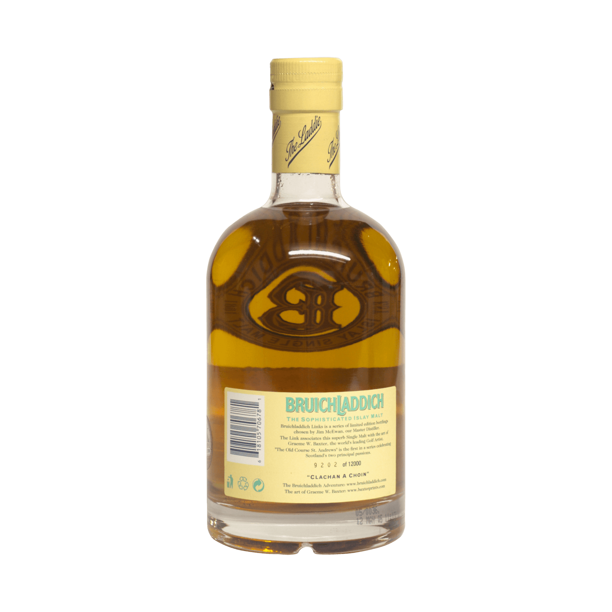 Bruichladdich 14 Year Old 'Links – The Old Course St Andrews' 46.00%