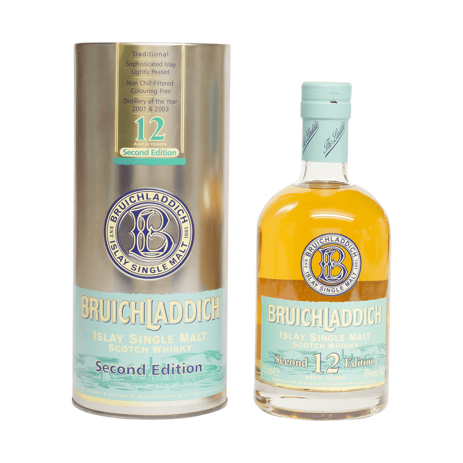 Bruichladdich 12 Year Old 'Second Edition' 46.00%