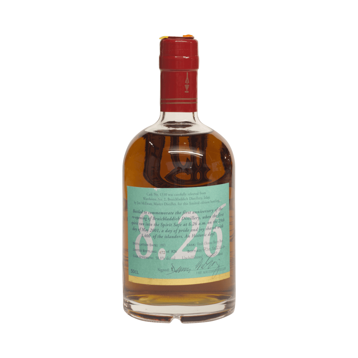 Bruichladdich 1983 19 Year Old 'Valinch 8.26' 58.80% 50cl