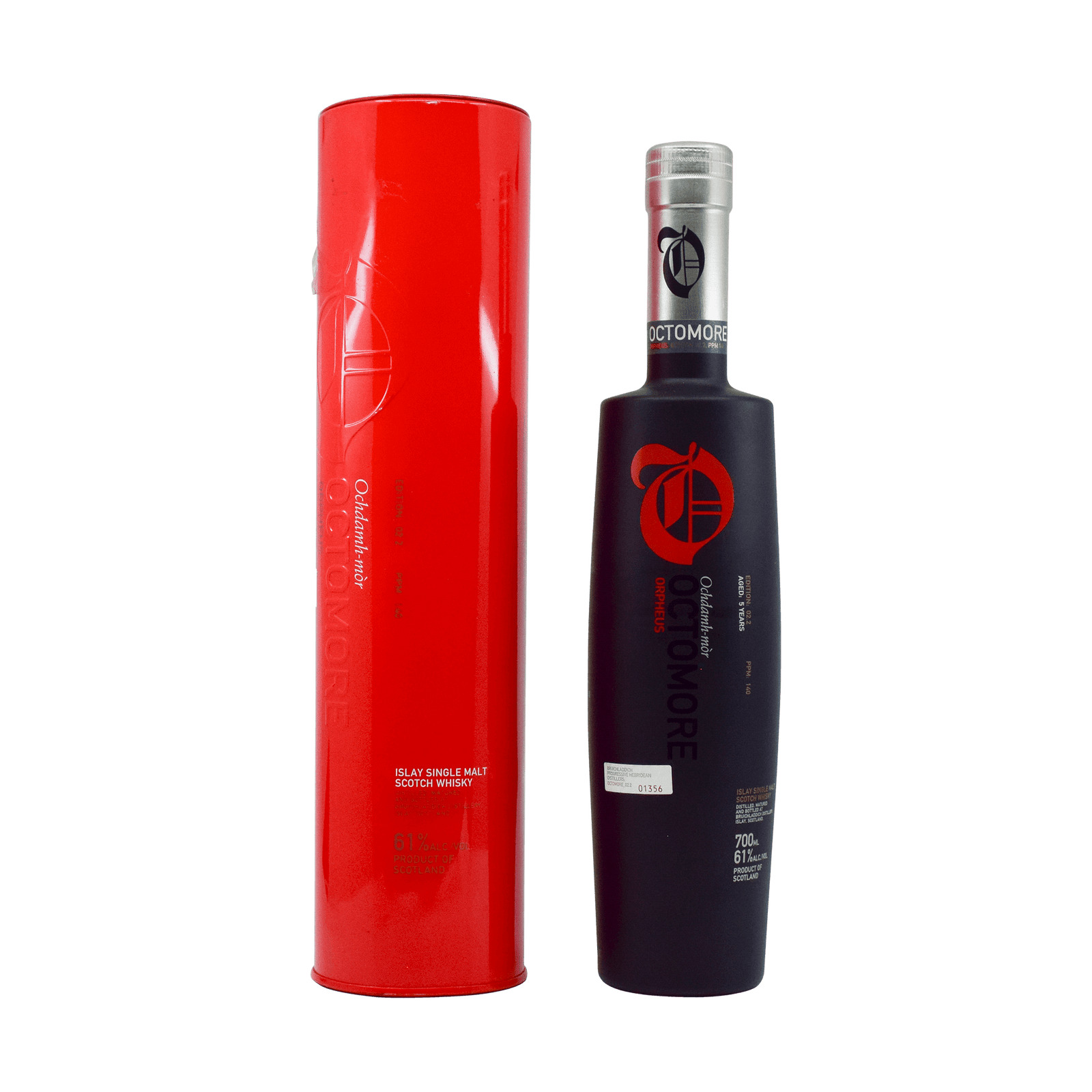 Bruichladdich 5 Year Old 'Octomore 02.2 Orpheus' 61.00% 70cl