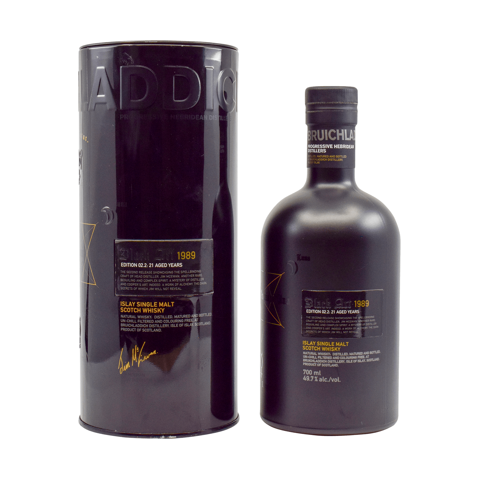 Bruichladdich 1989 21 Year Old 'Black Art II' 49.70% 70cl