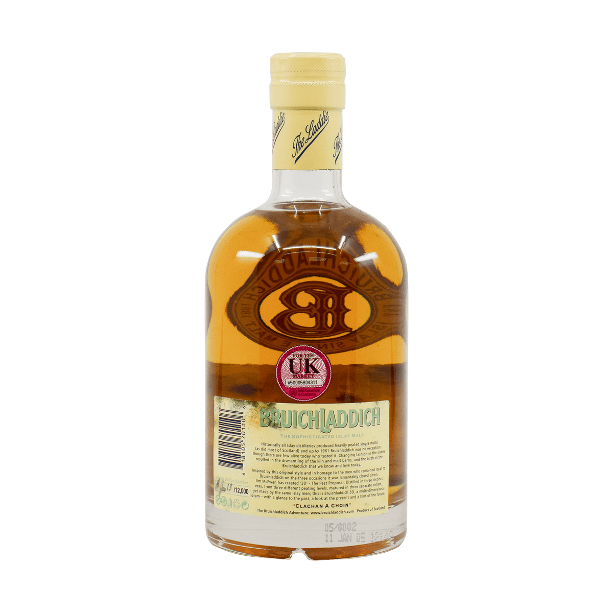 Bruichladdich 3D 'The Peat Proposal' 46.00% 70cl
