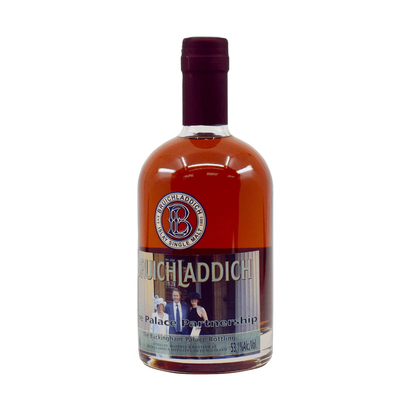 Bruichladdich 1989 'Valinch – Palace Partnership' The Buckingham Palace Bottling 53.10% 50cl