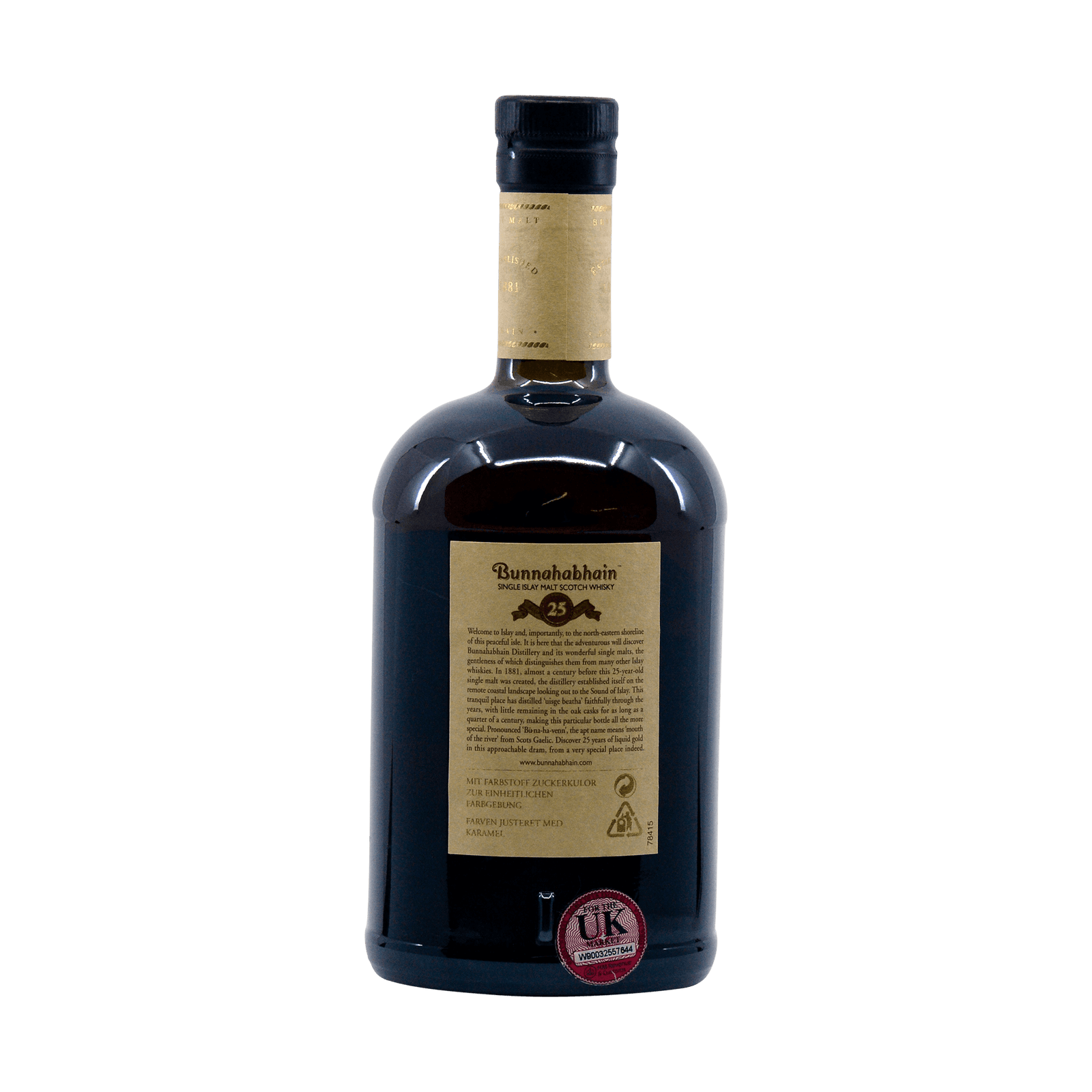 Bunnahabhain 25 Year Old 43.00%