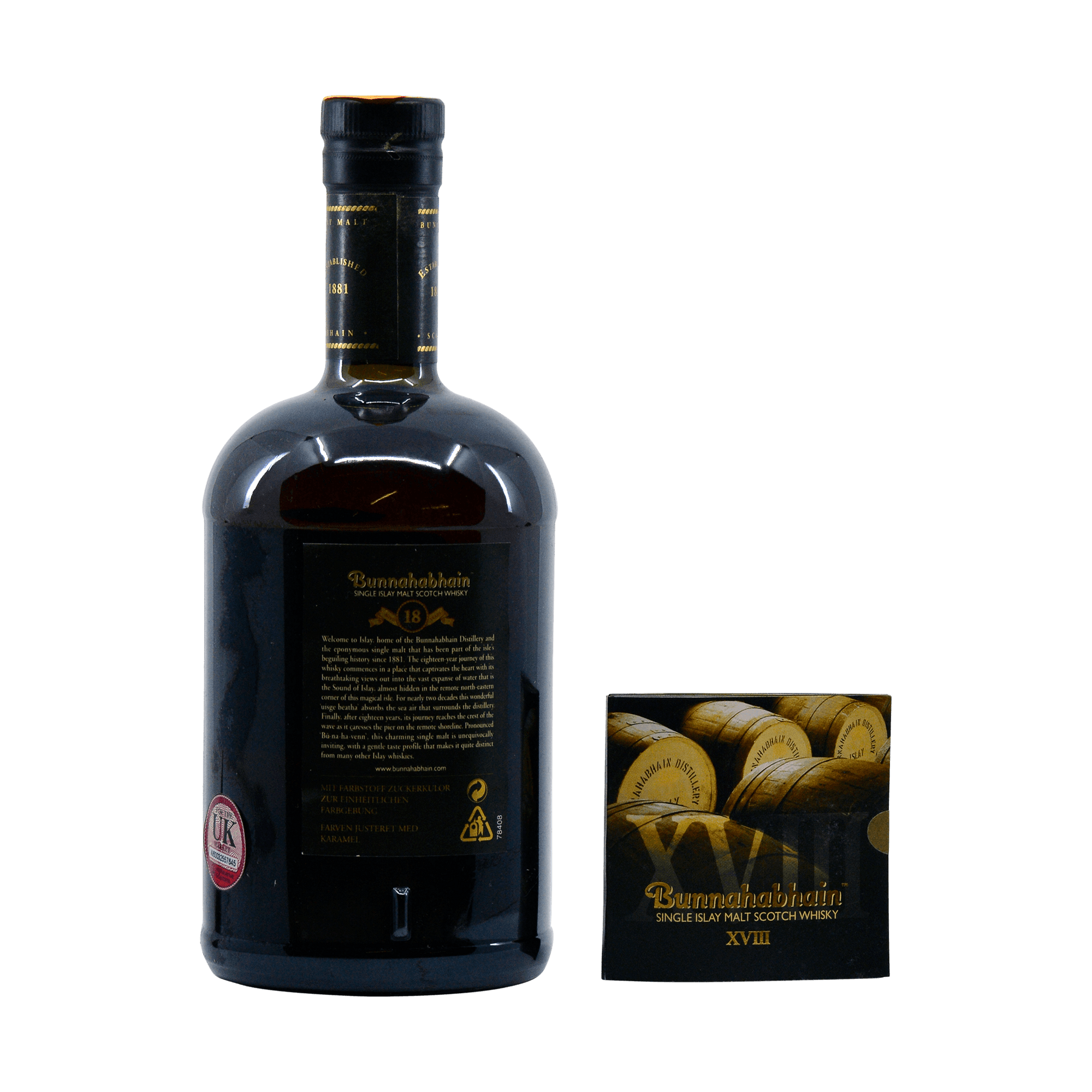 Bunnahabhain 1963 18 Year Old 43.00%