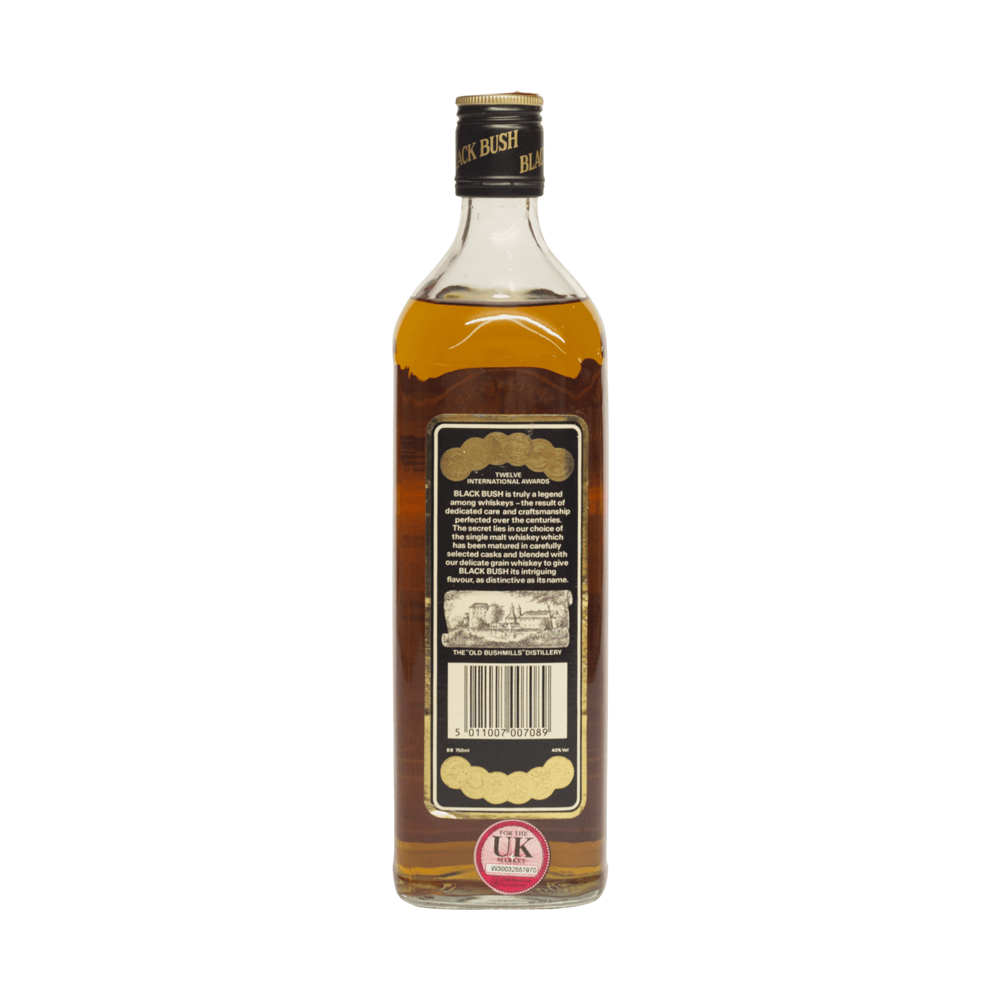 Black Bush Blended Grain Irish Whiskey 40.00%