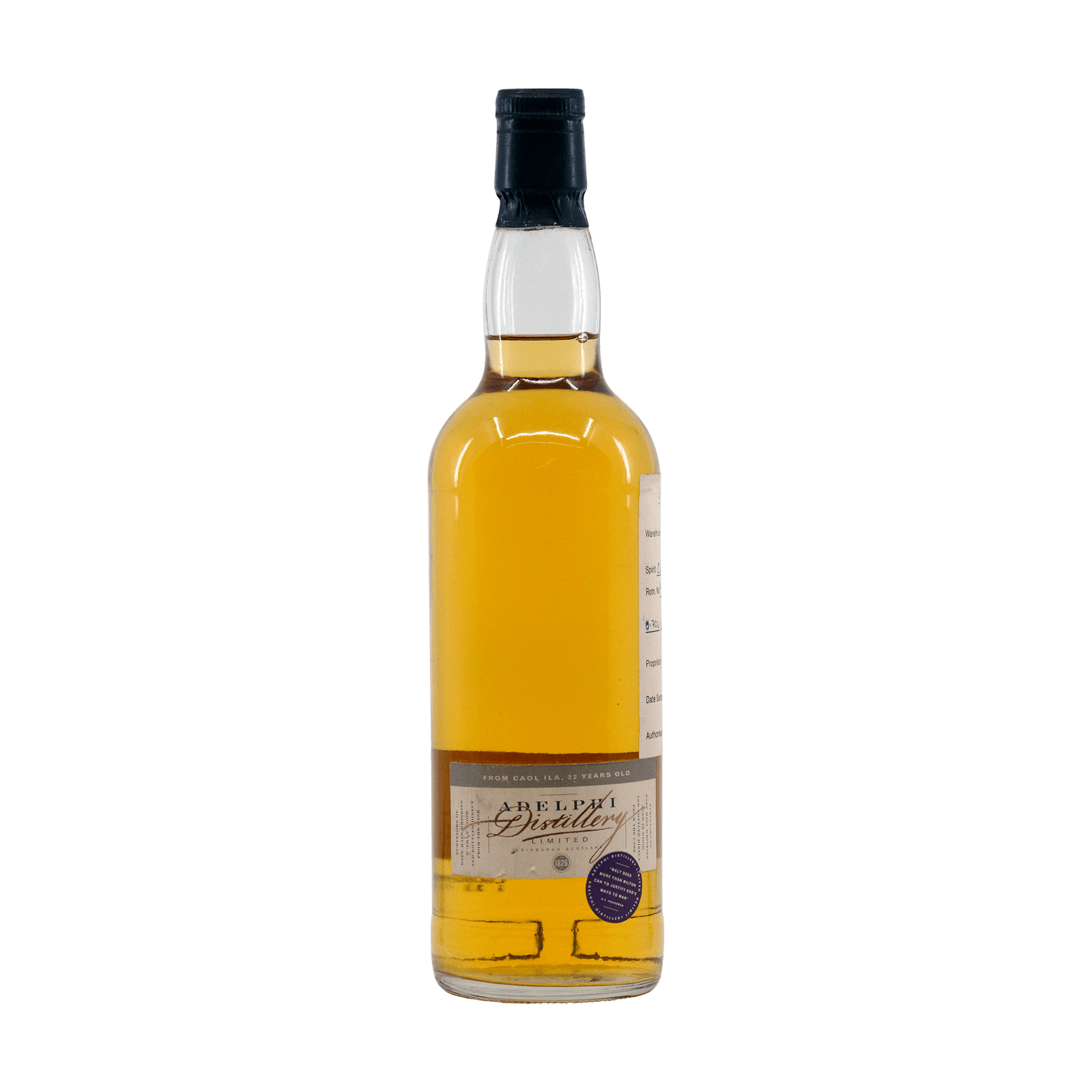 Caol Ila 1976 21 Year Old Adelphi 59.90%